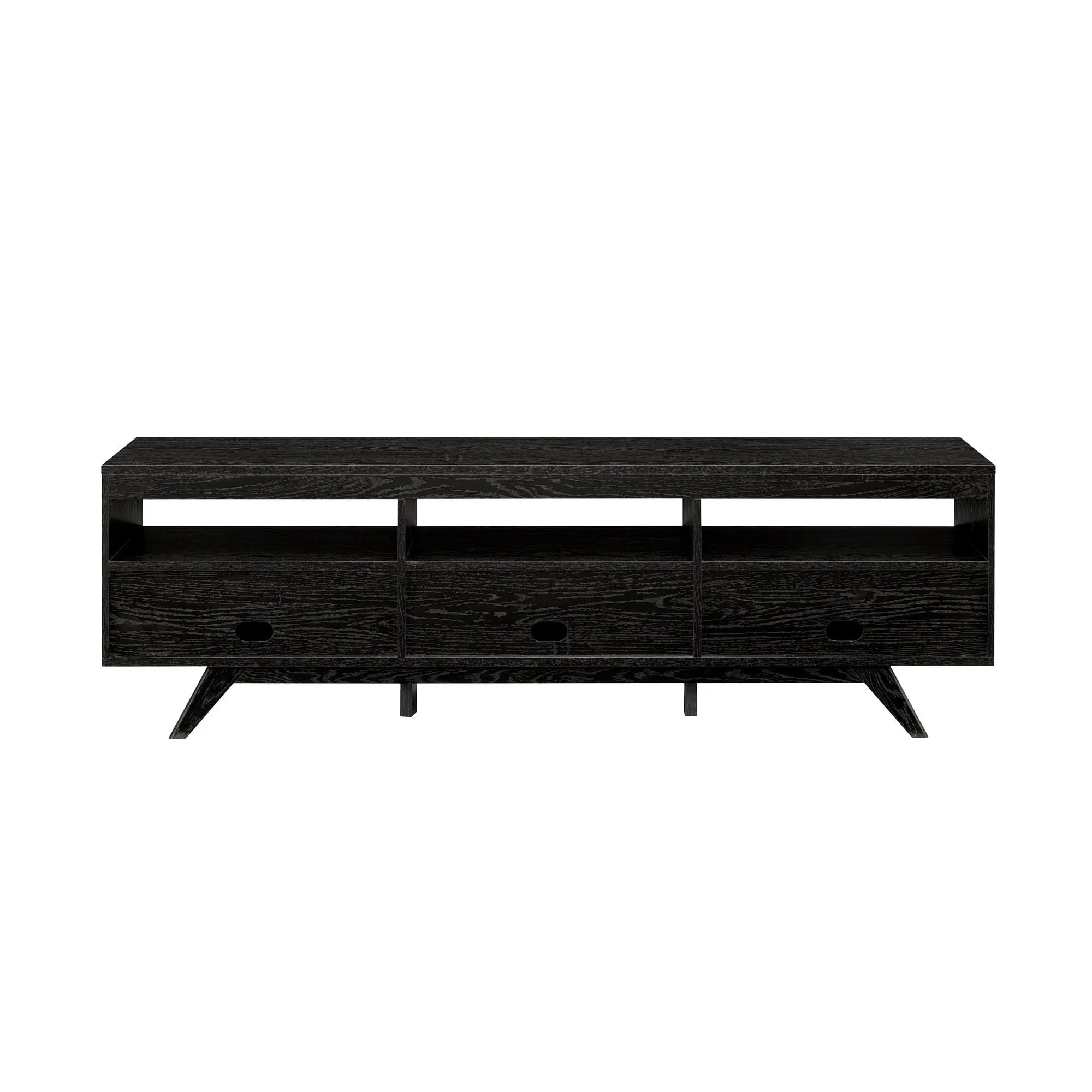 Mid-Century Kela Modern 3-Door TV Stand - Image 18