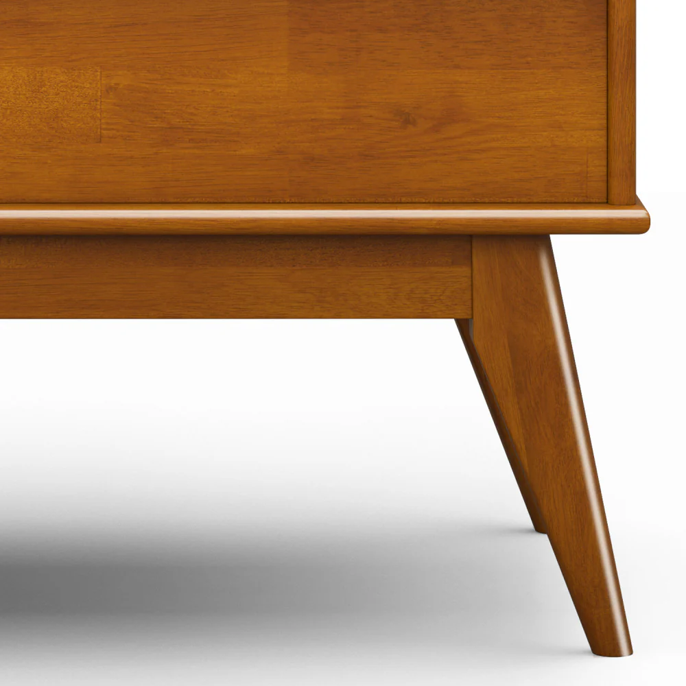 Walker Edison | Mid-Century Teak Wood Lift Top Coffee Table - Image 10
