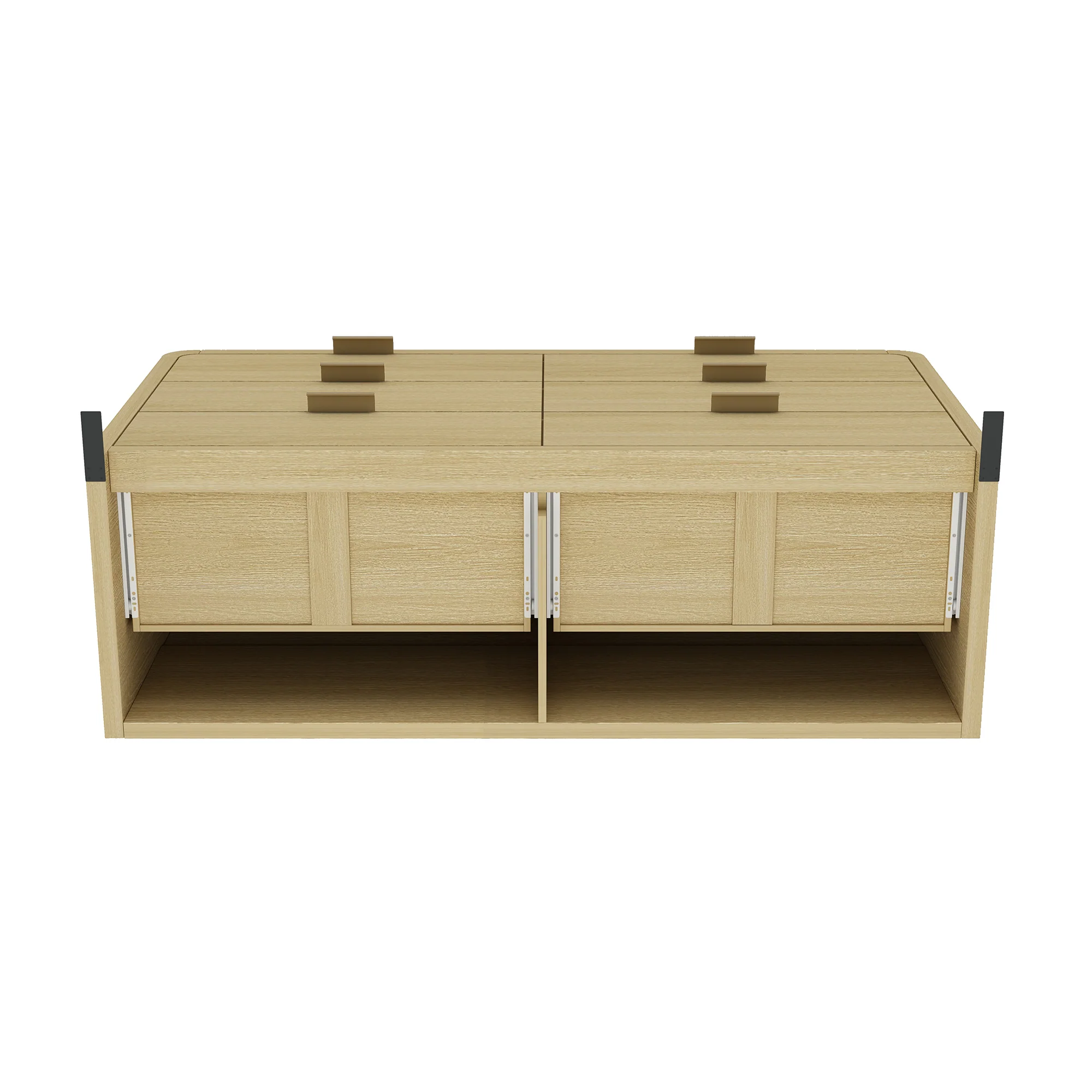 Minimalist Curve Design 6 Drawer Dresser - Image 10