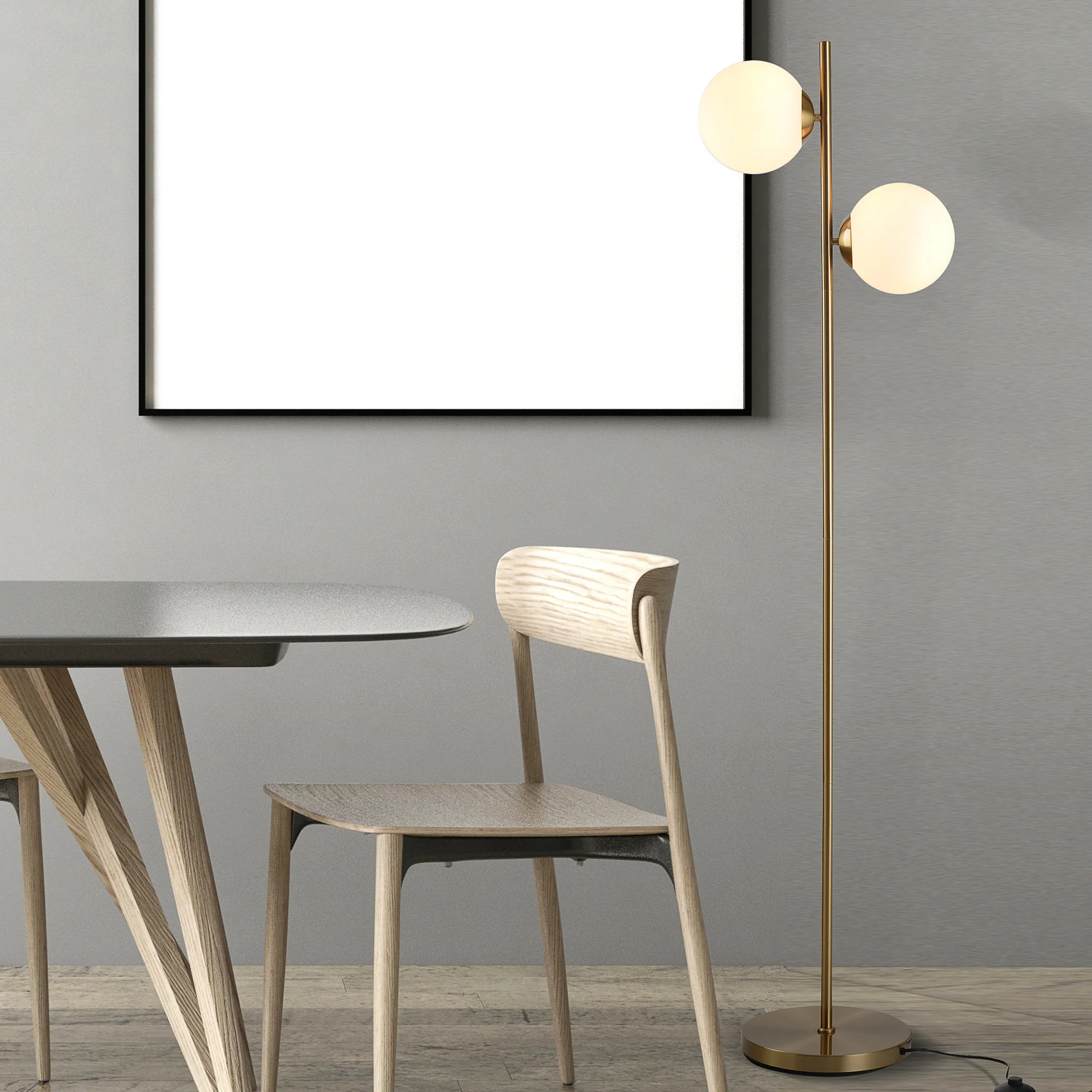 Walker Edison | Minimalist Floor Lamp - Image 2