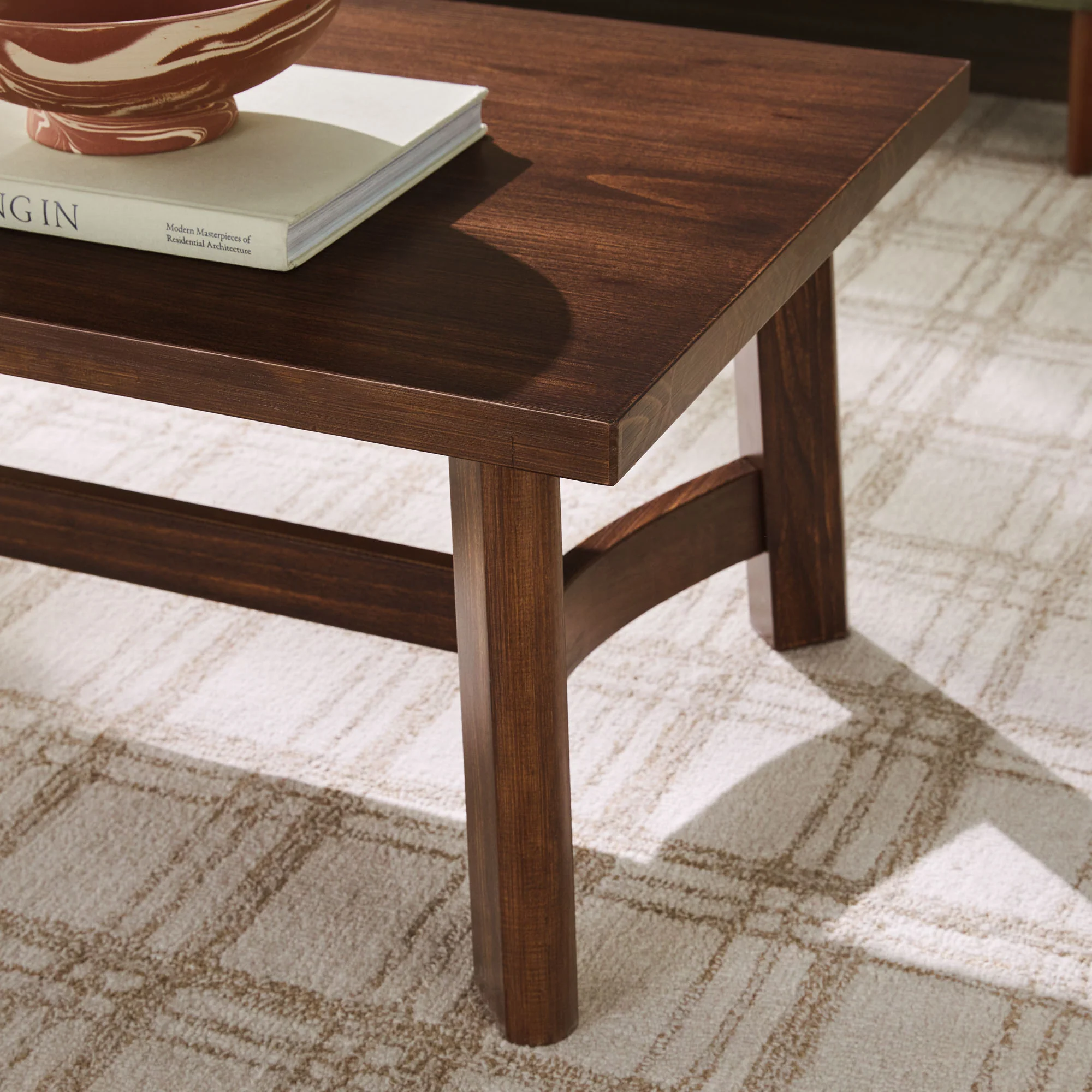 Colt Modern Farmhouse Easy Assembly 48" Coffee Table - Image 11