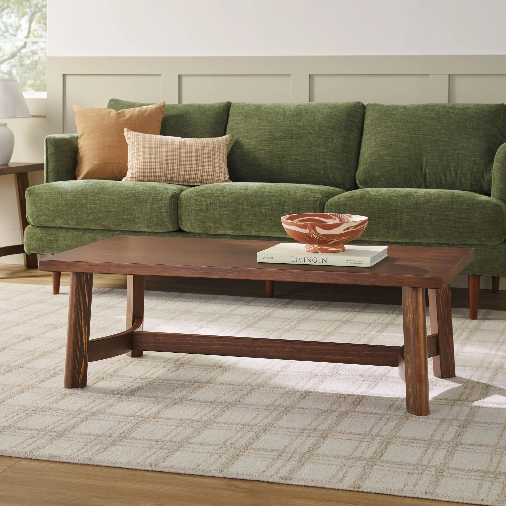 Colt Modern Farmhouse Easy Assembly 48" Coffee Table - Image 8