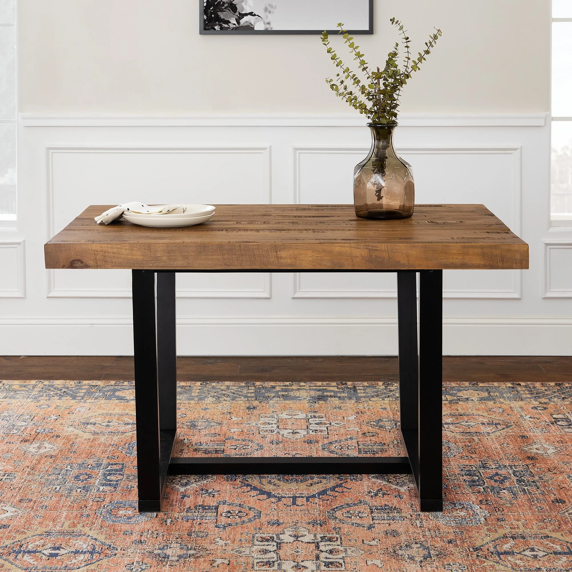 Durango Distressed Wood Dining Table - Image 20