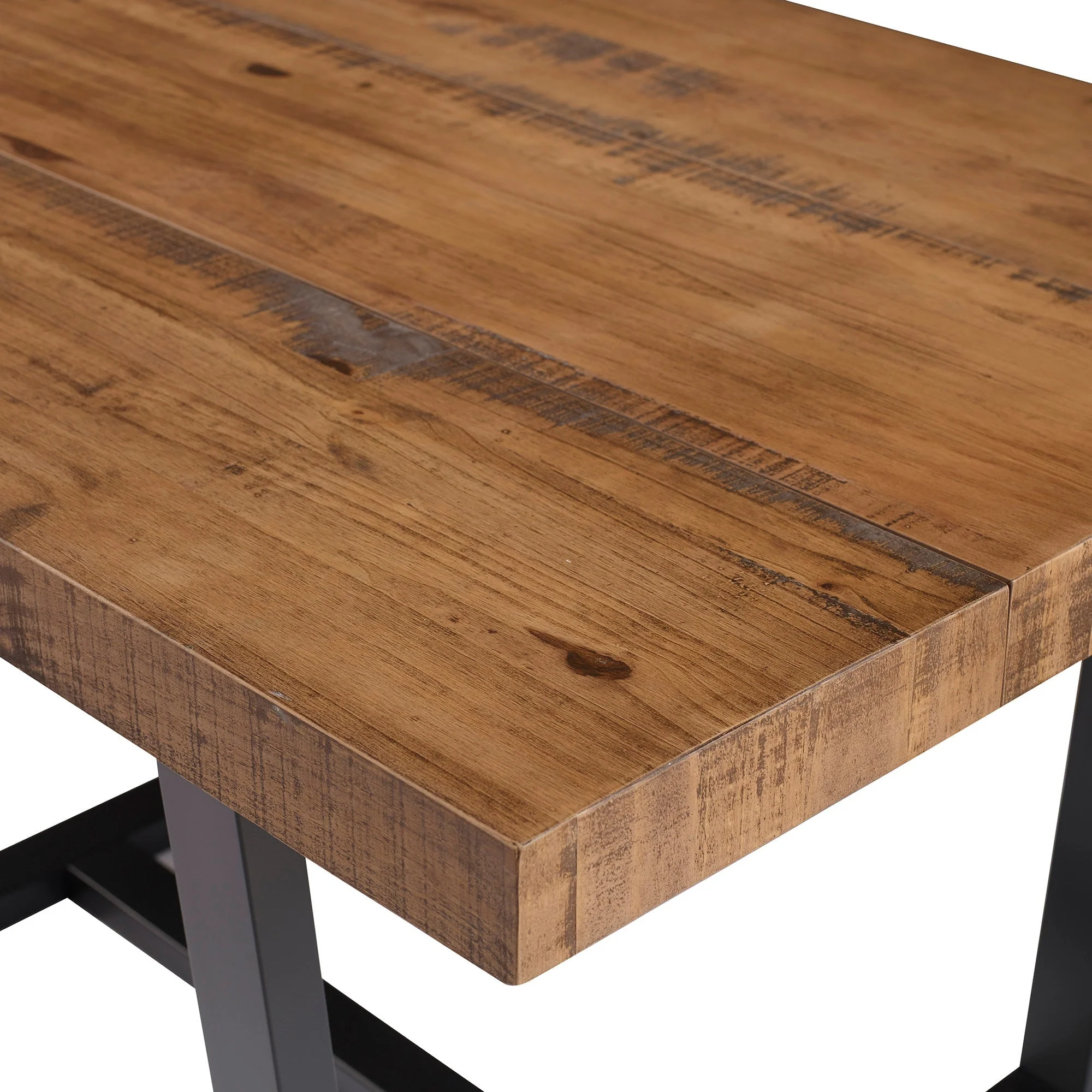 Durango Distressed Wood Dining Table - Image 21