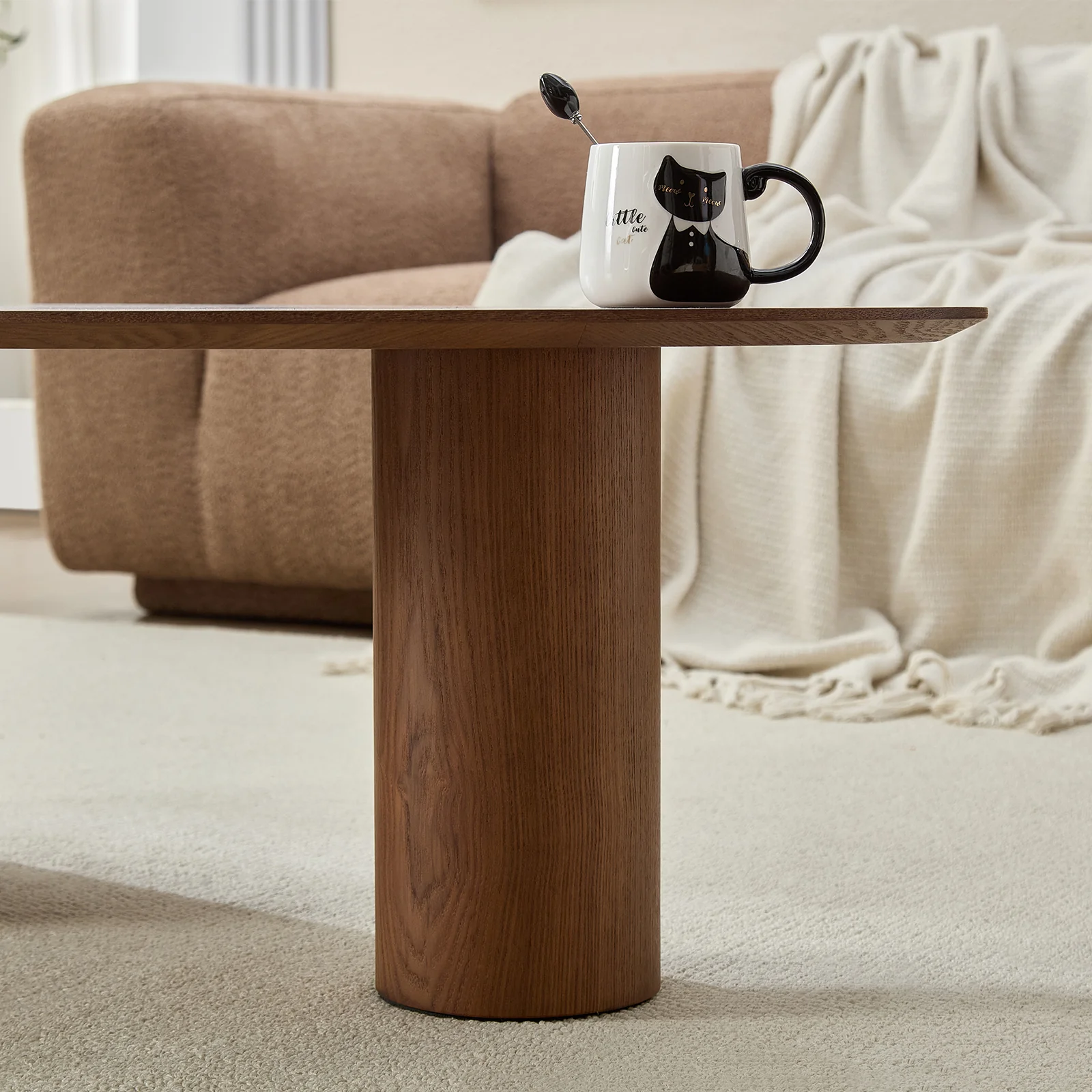 Modern Oval Luxury Coffee Table - Image 6