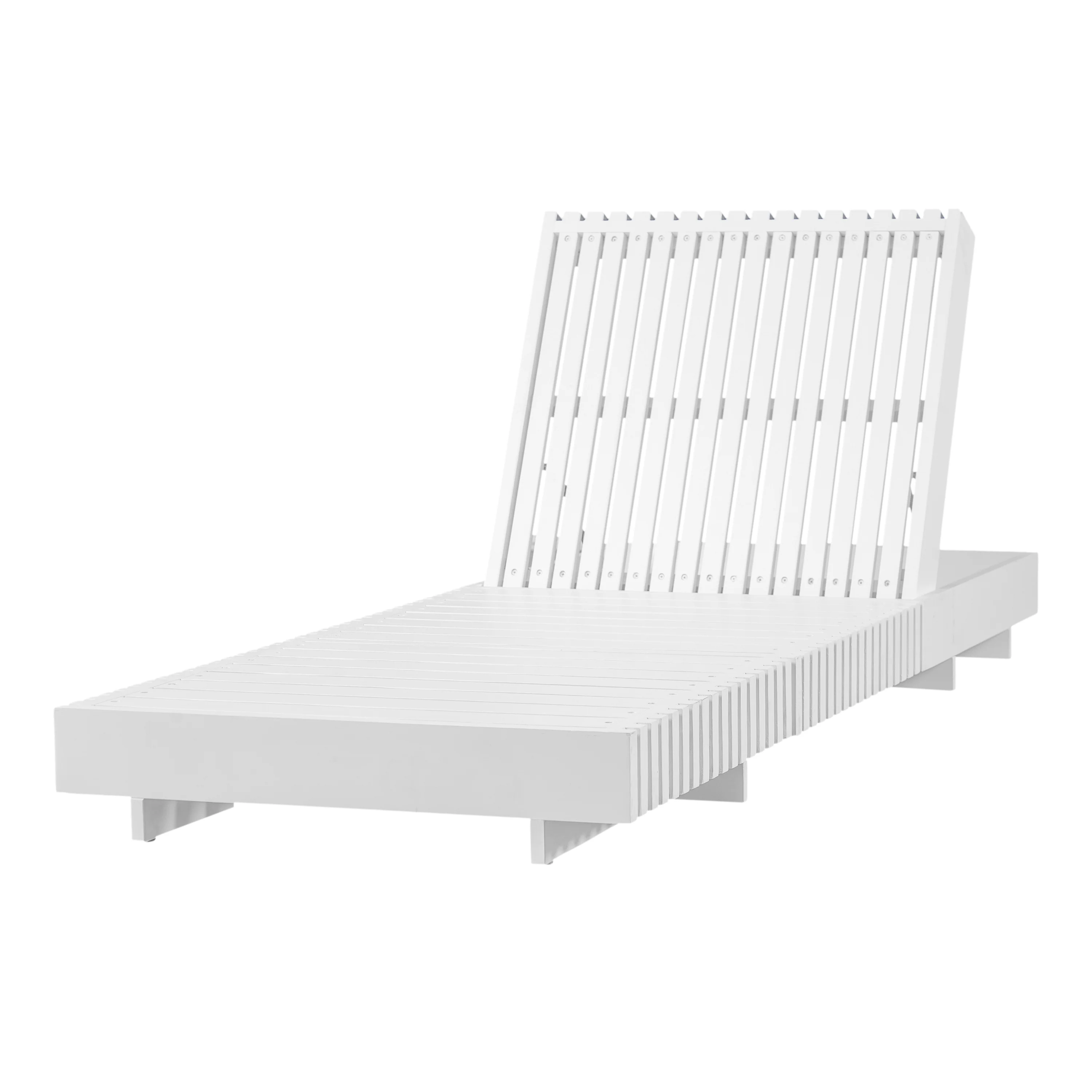 Modern Patio Sun Lounger Chaise with Water-Repellent Cushion - Image 12