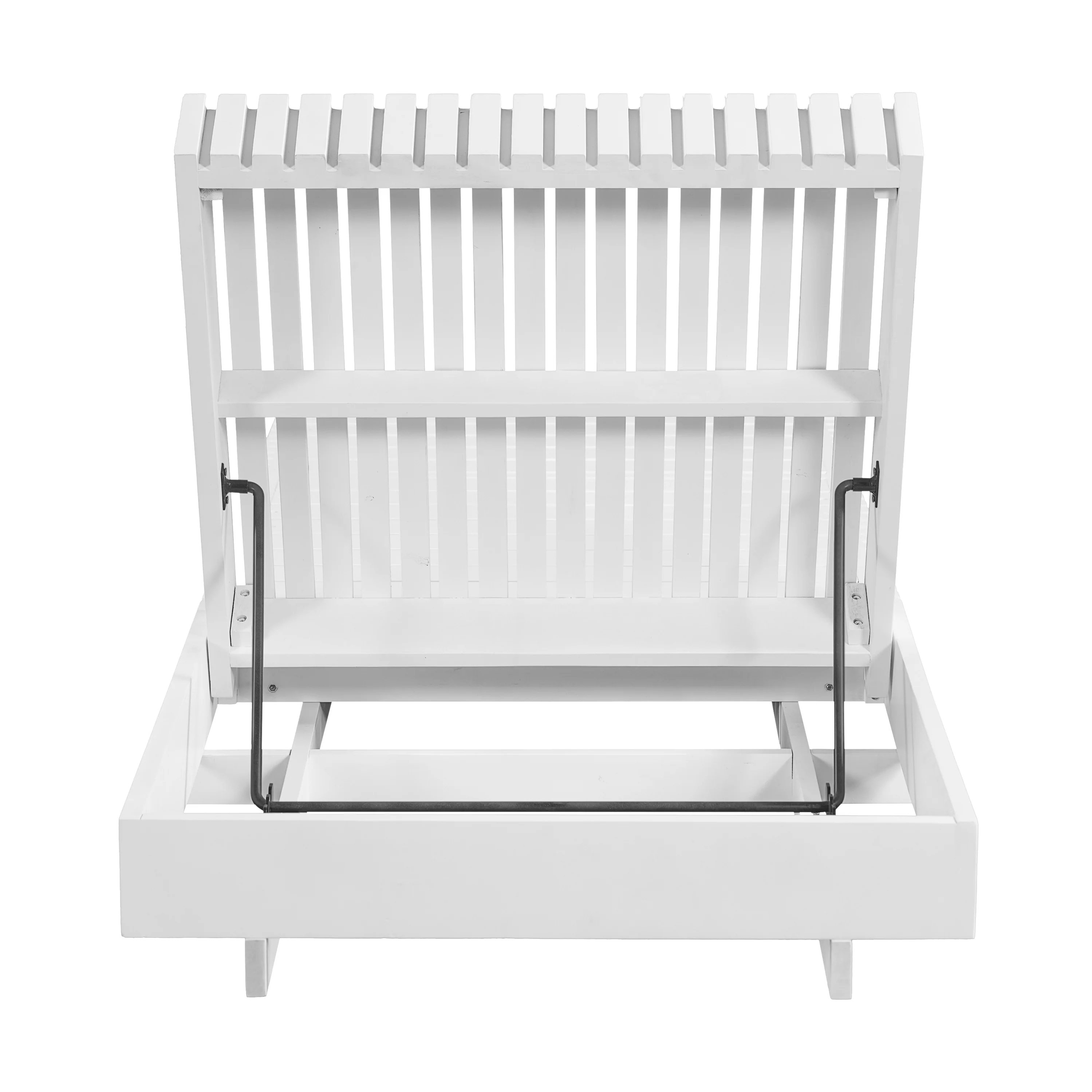 Modern Patio Sun Lounger Chaise with Water-Repellent Cushion - Image 16