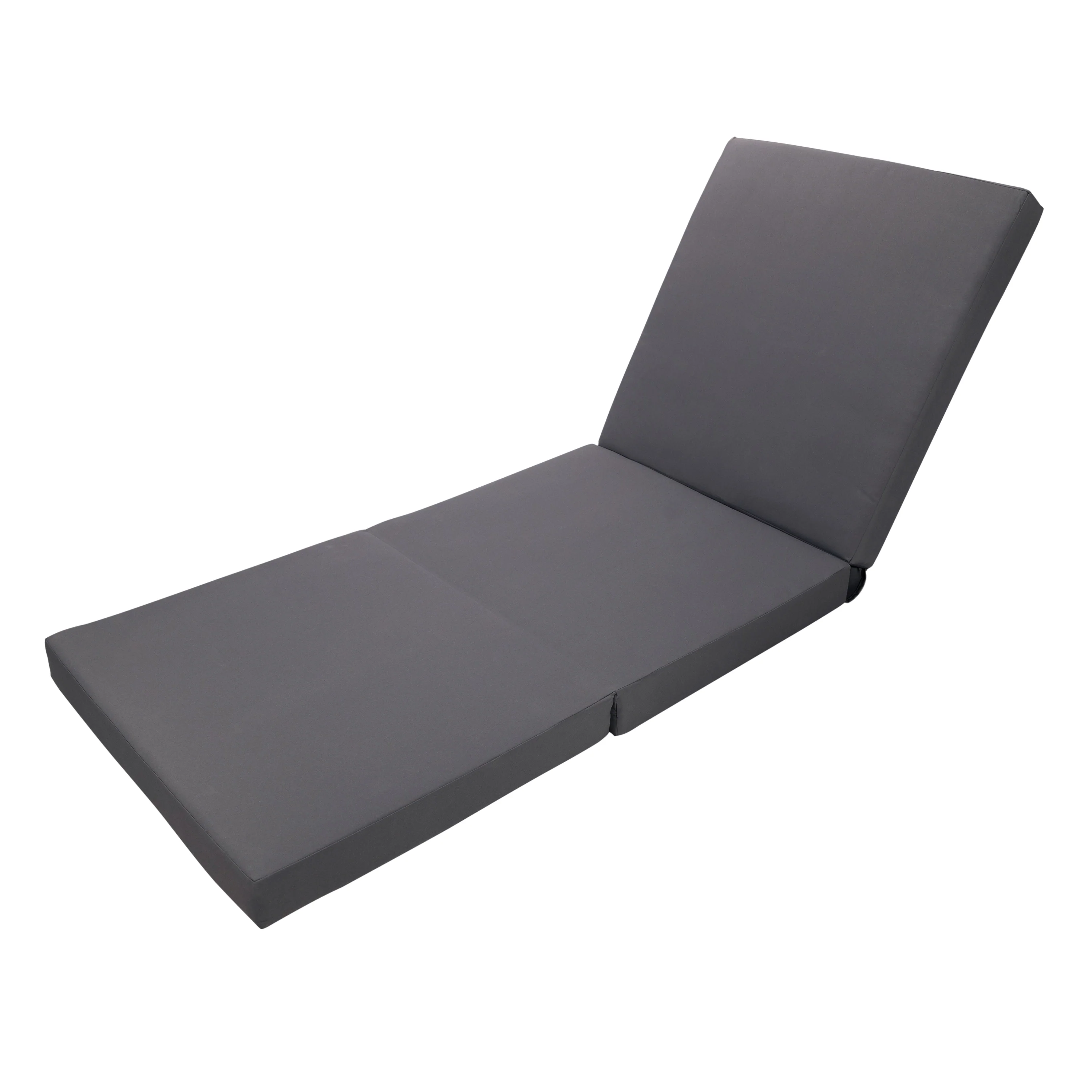 Modern Patio Sun Lounger Chaise with Water-Repellent Cushion - Image 19