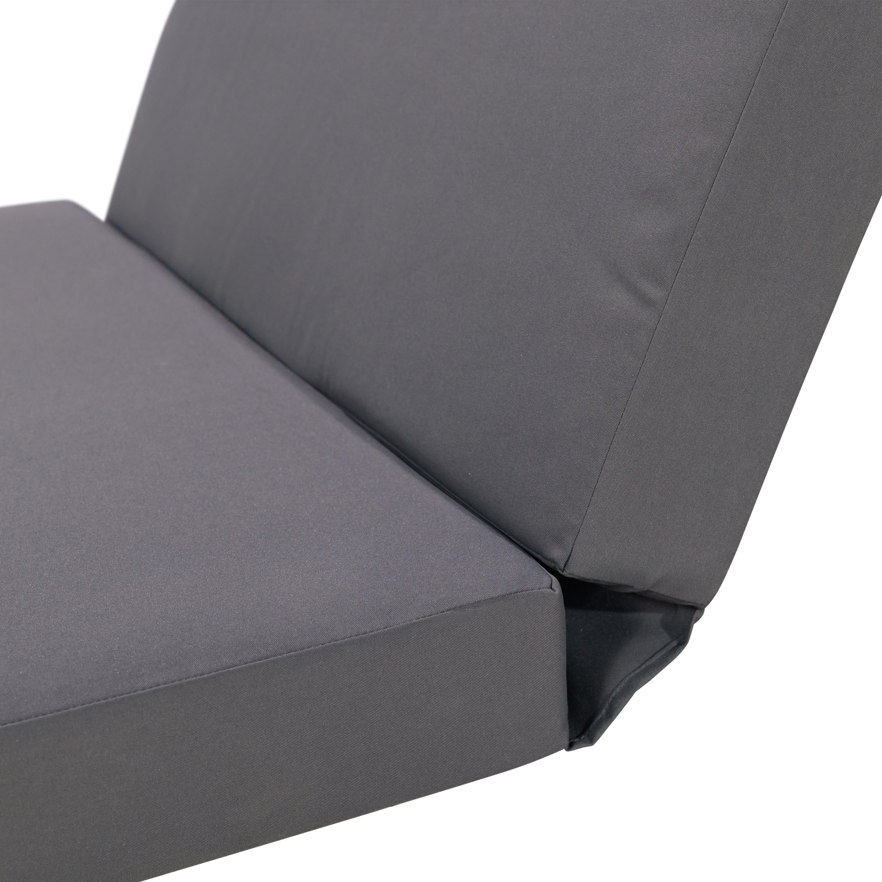 Modern Patio Sun Lounger Chaise with Water-Repellent Cushion - Image 23