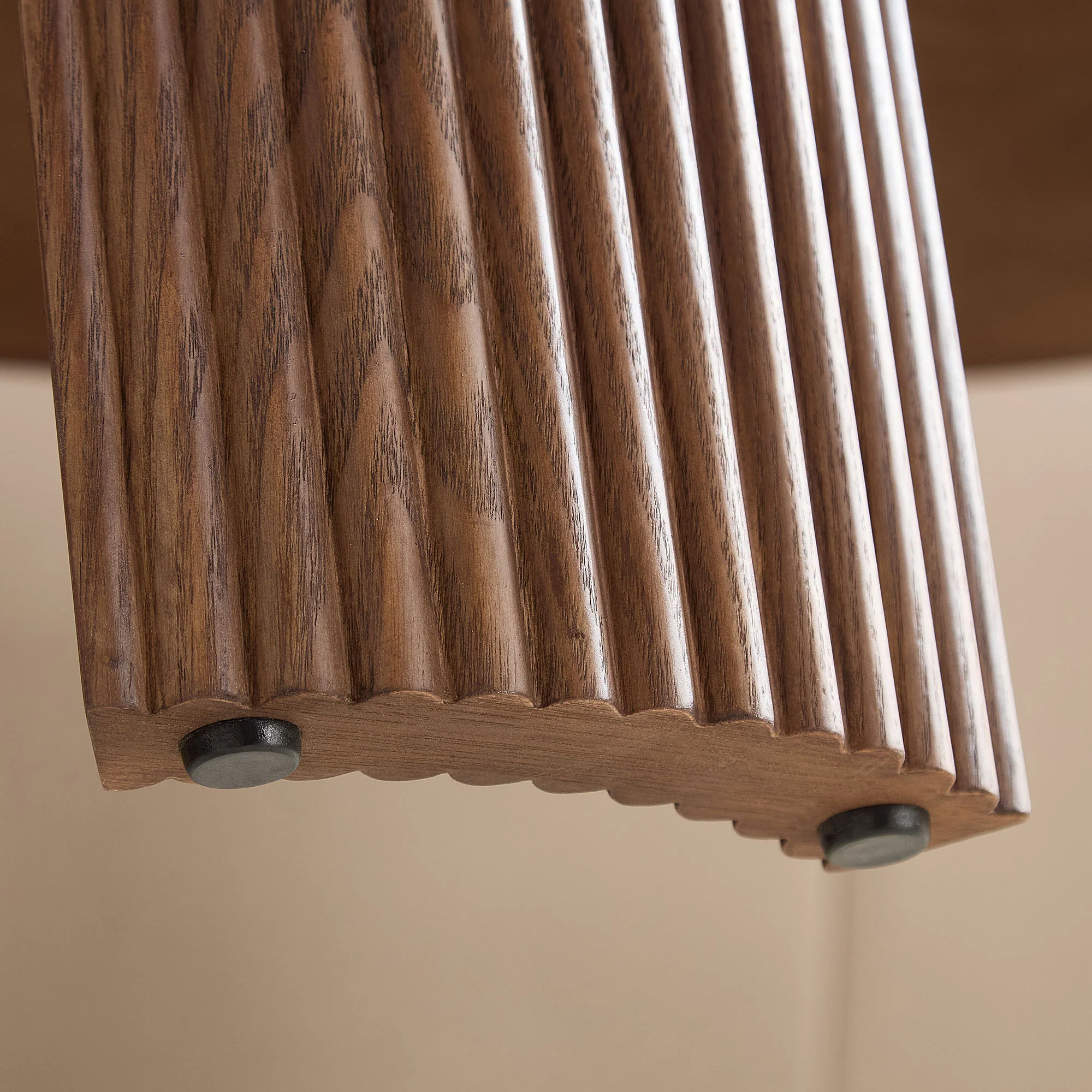 Modern Reeded Cloud Shape 2 Piece Coffee Table Set - Image 3