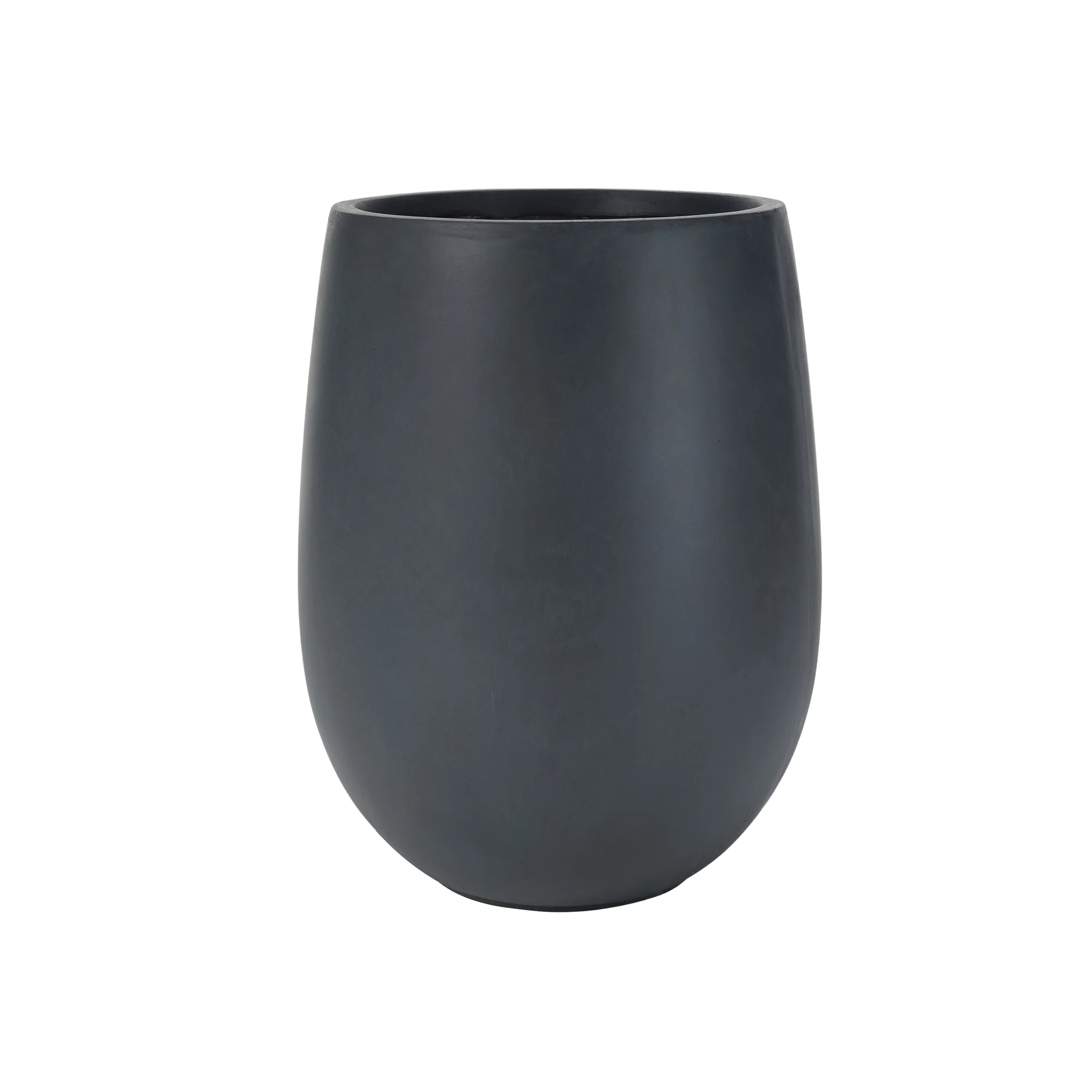 Modern Round Lightweight Outdoor Patio Planter Set of 3 Sizes - Image 14