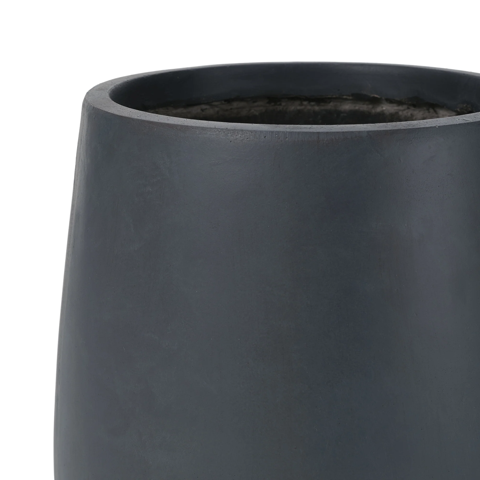 Modern Round Lightweight Outdoor Patio Planter Set of 3 Sizes - Image 15