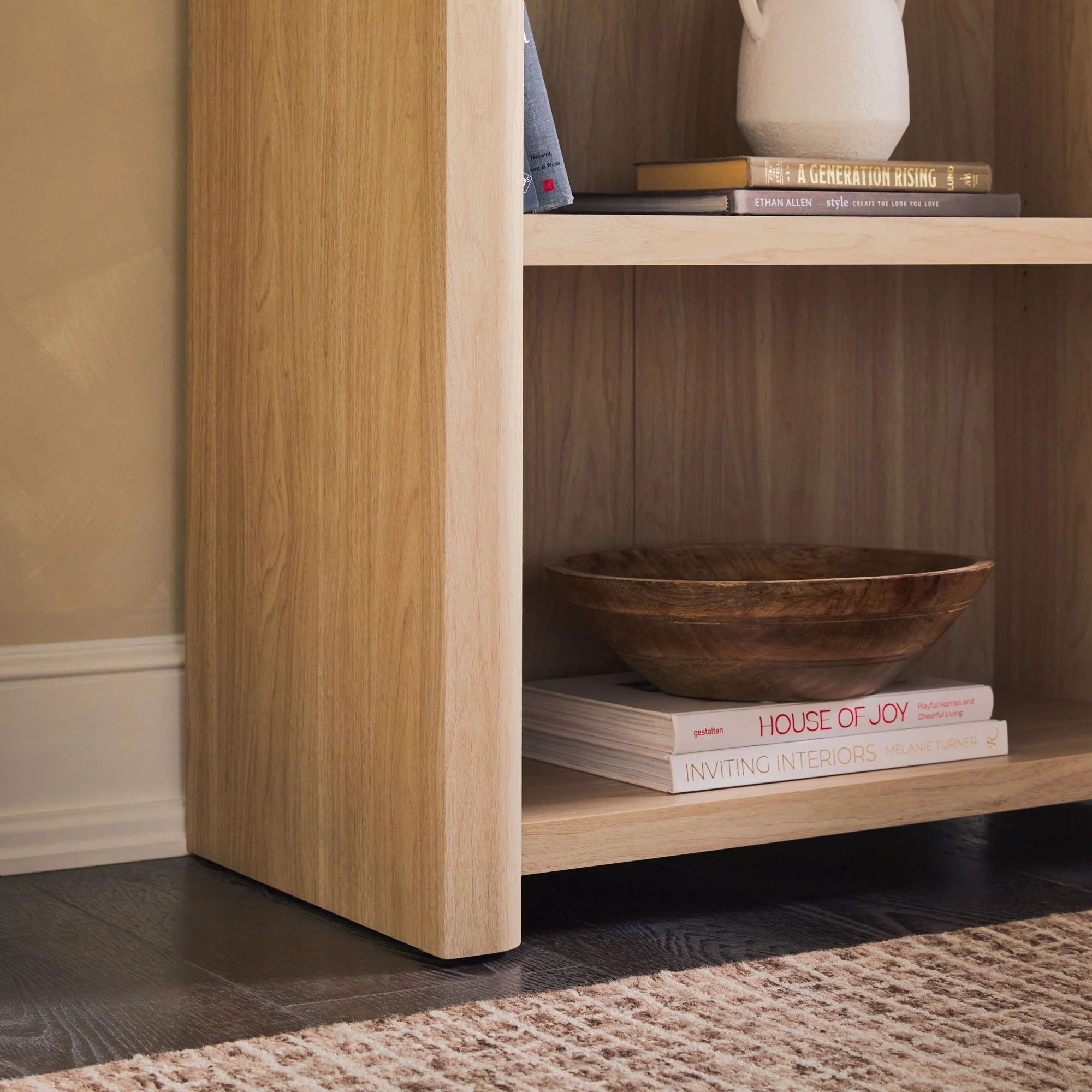 Amira Modern Wood Open Bookshelf - Image 6