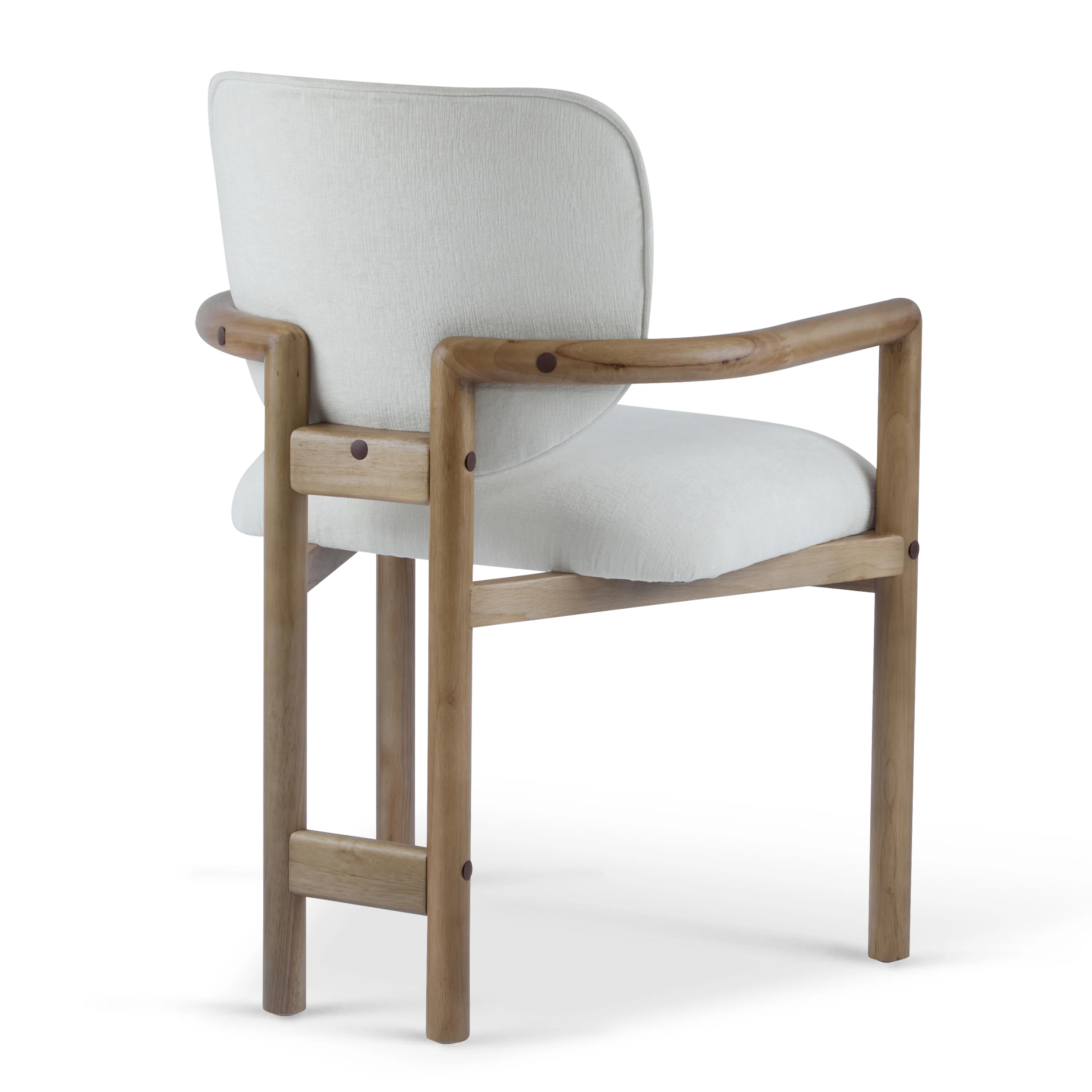Walker Edison | Modern Wood Upholstered Dining Chairs Set of 2 - Image 10