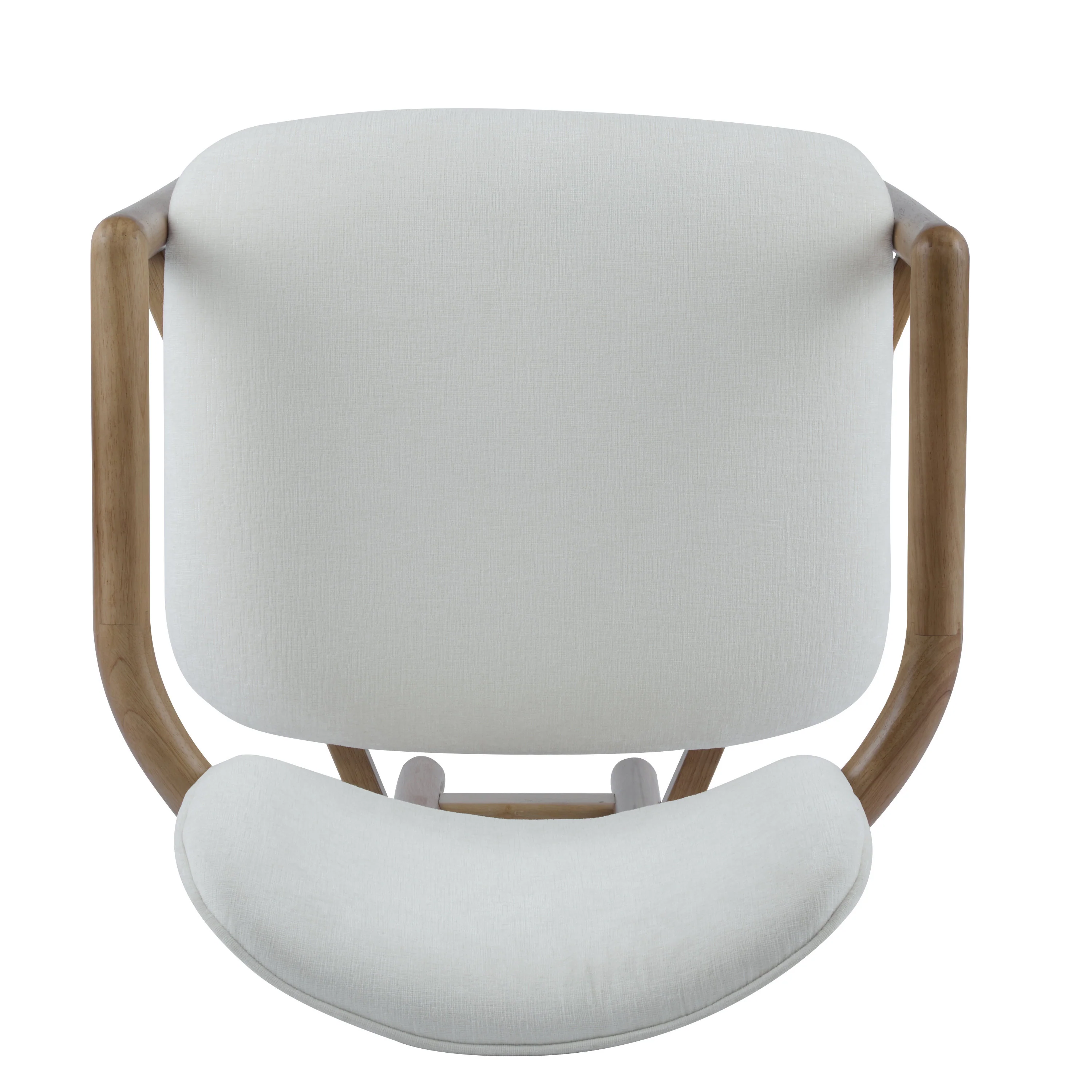 Walker Edison | Modern Wood Upholstered Dining Chairs Set of 2 - Image 12