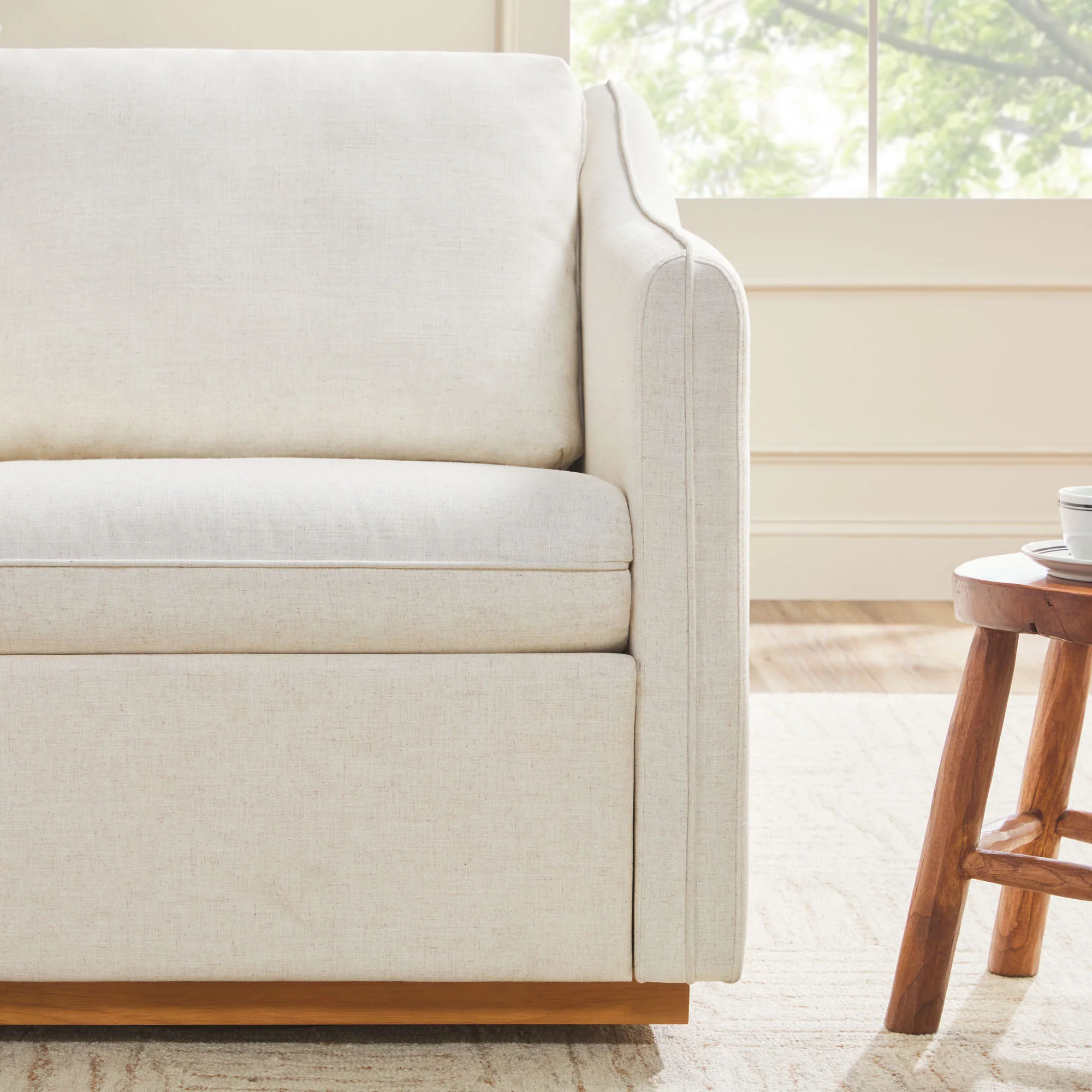 Nash Modern Farmhouse Linen Swivel Accent Chairs, Set of 2 - Image 10
