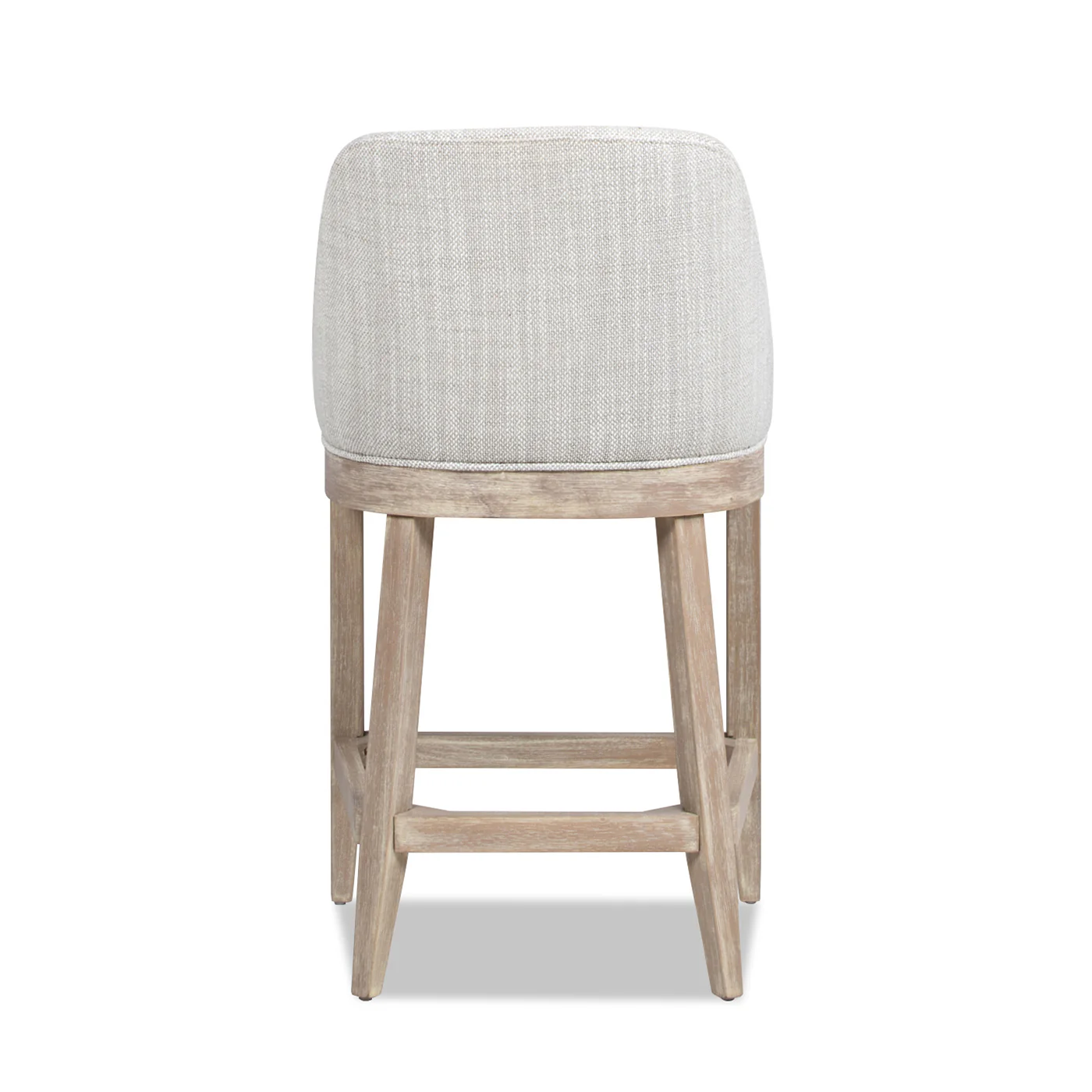 Newport 26.5' Coastal Curved Back Upholstered Counter Stool - Image 6
