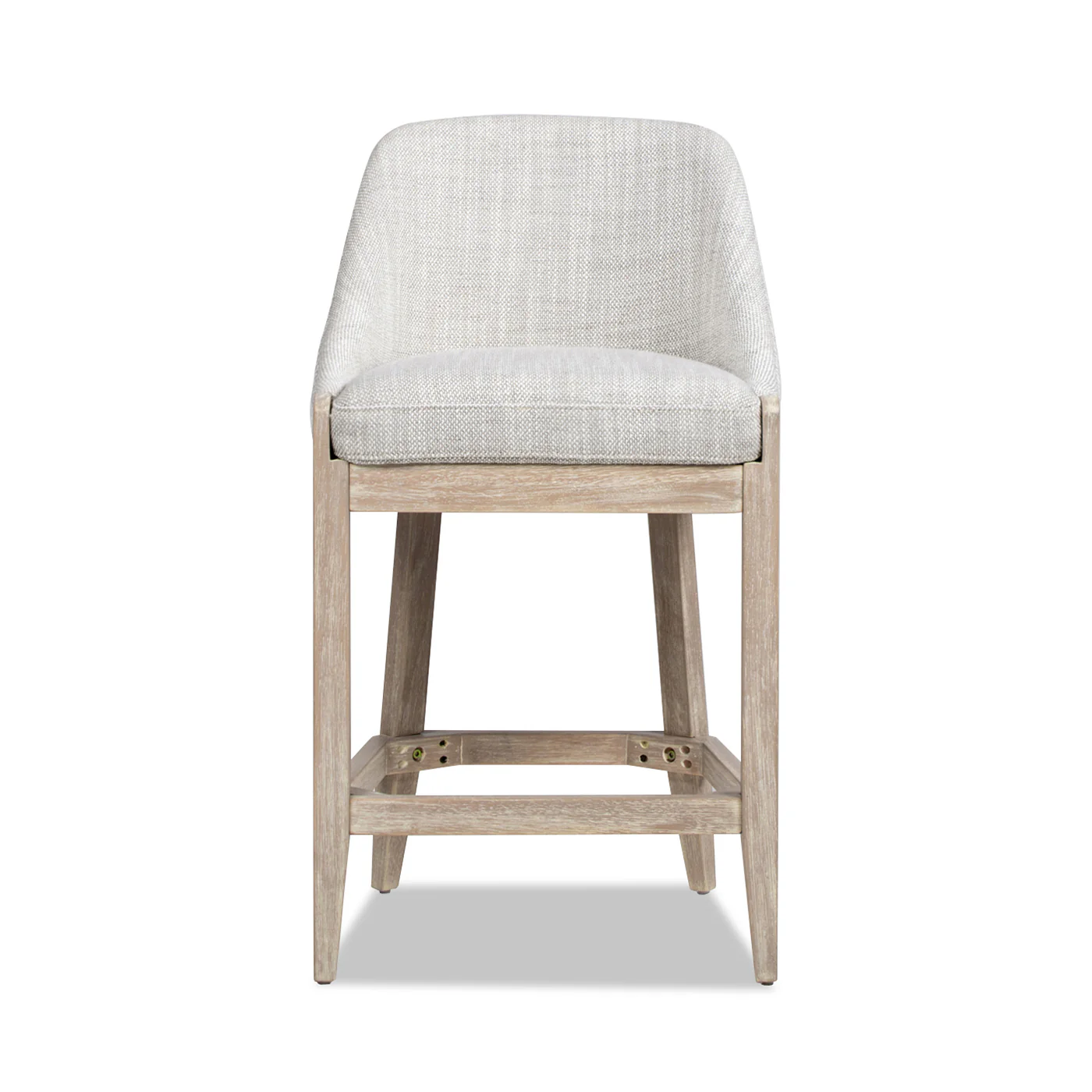 Newport 26.5' Coastal Curved Back Upholstered Counter Stool - Image 7