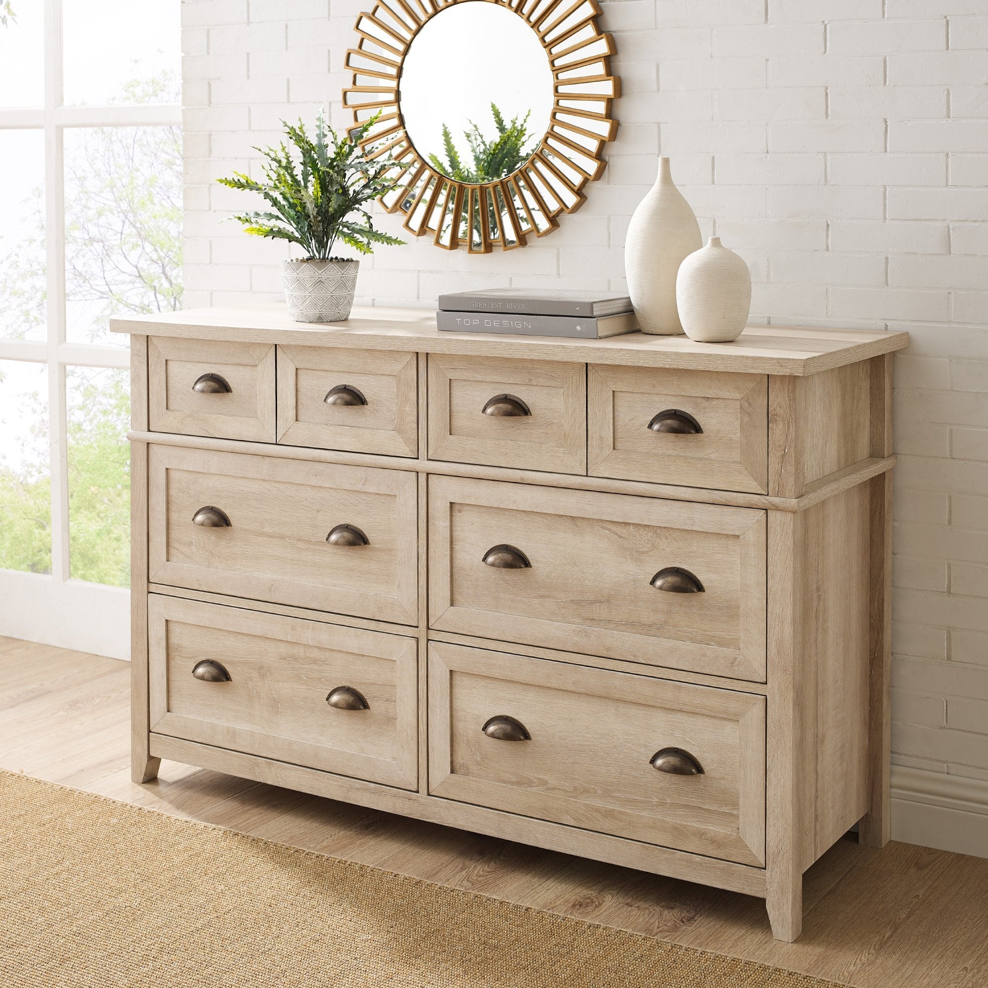 Odette Transitional Farmhouse Dresser Collection - Image 3