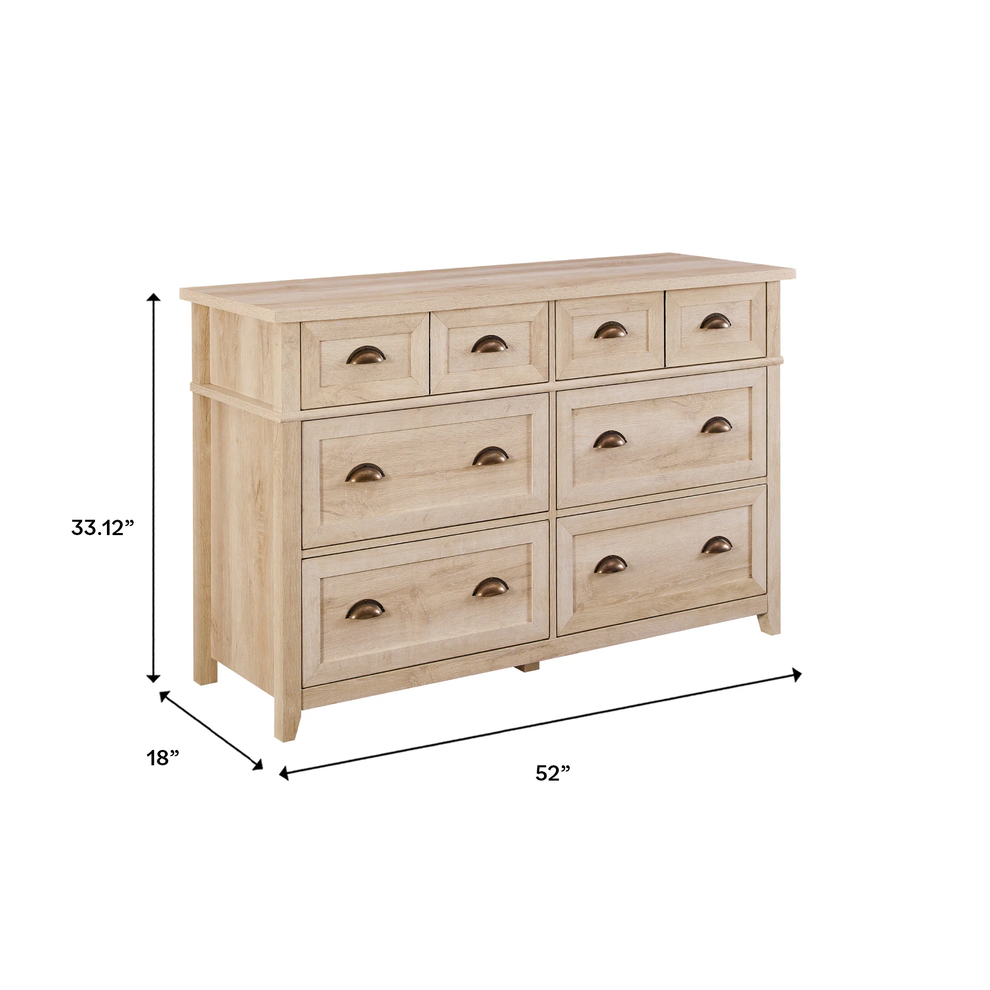 Odette Transitional Farmhouse Dresser Collection - Image 4