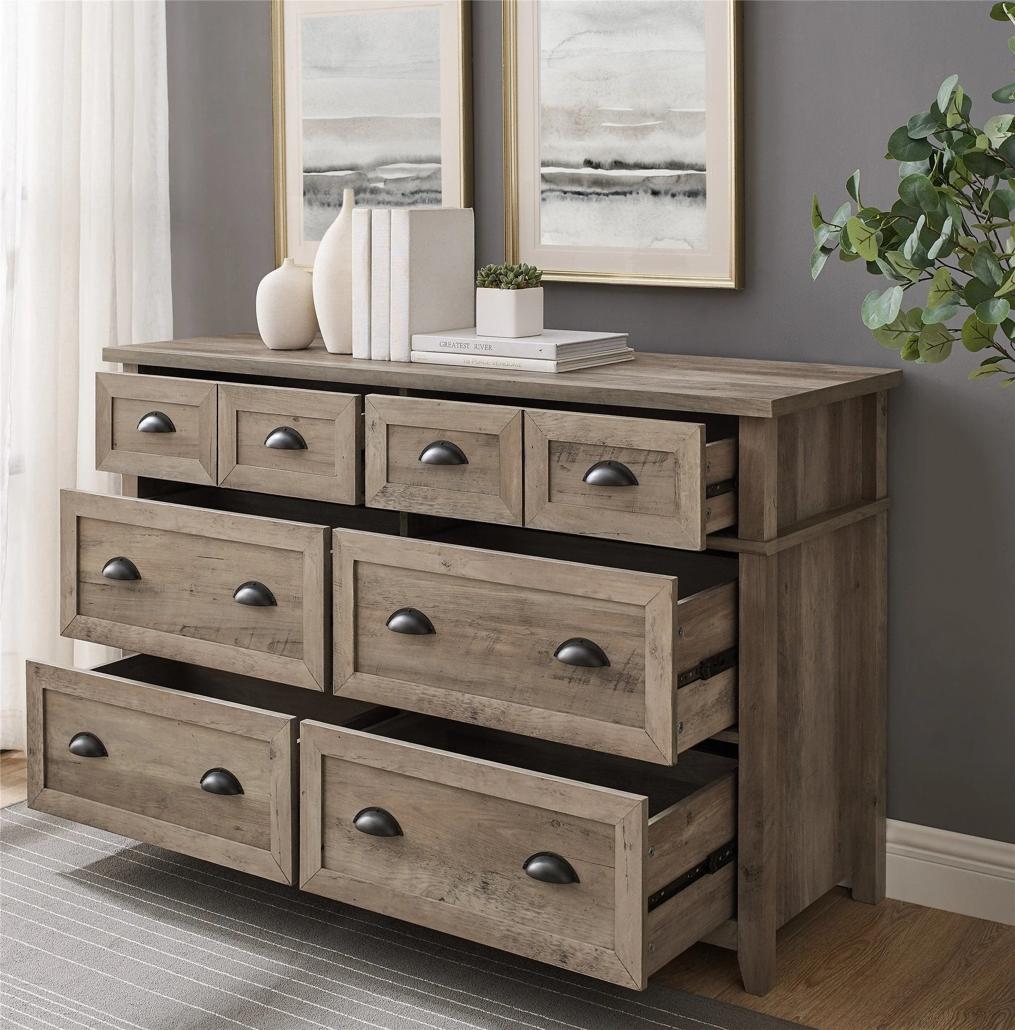 Odette Transitional Farmhouse Dresser Collection - Image 8