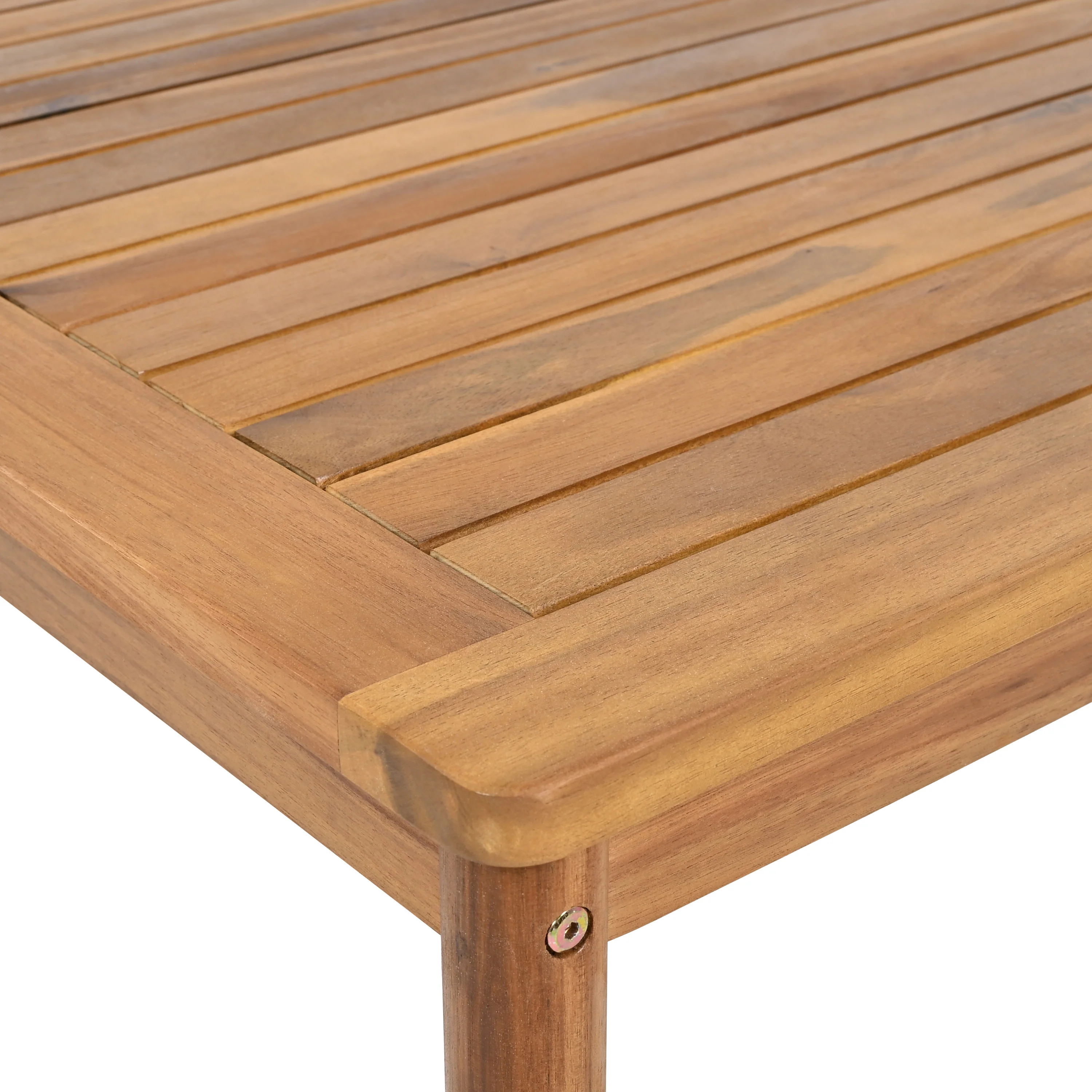 Outdoor Patio 3-piece Acacia Wood and Rope Sofa Set - Image 18