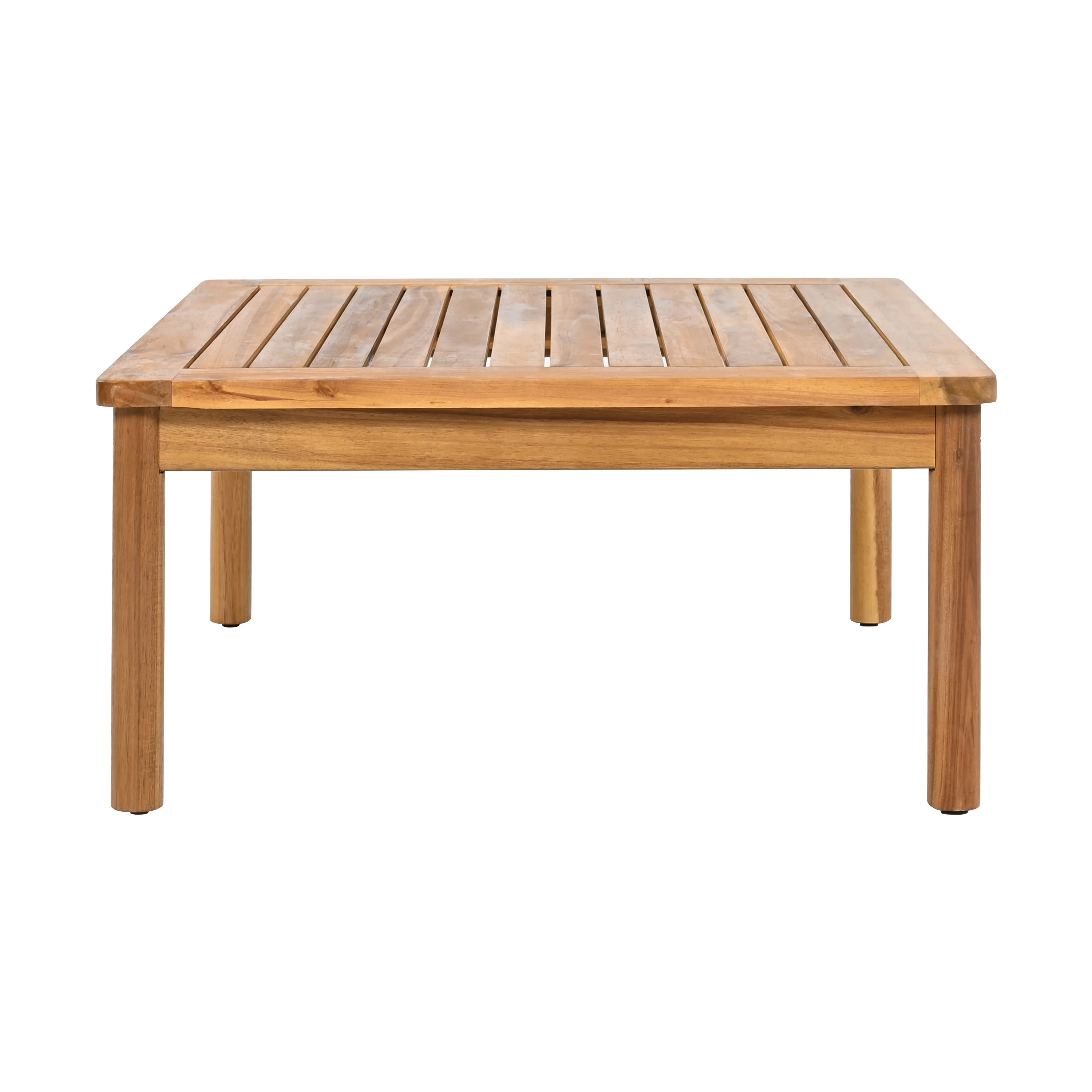 Outdoor Patio 3-piece Acacia Wood and Rope Sofa Set - Image 20