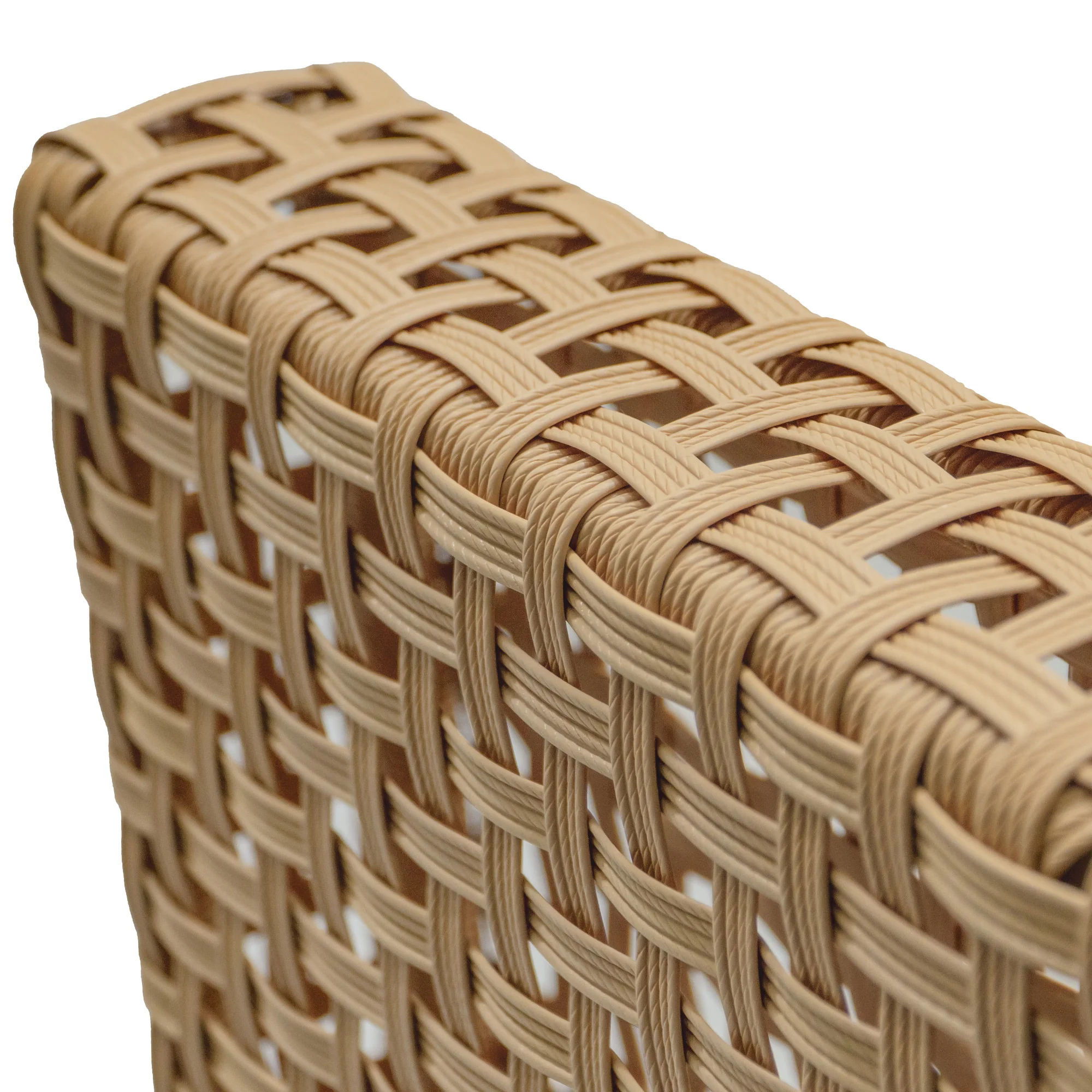 Outdoor 7-Piece Wicker Conversation Sectional Sofa Set with Cushions and Coffee Table - Image 23