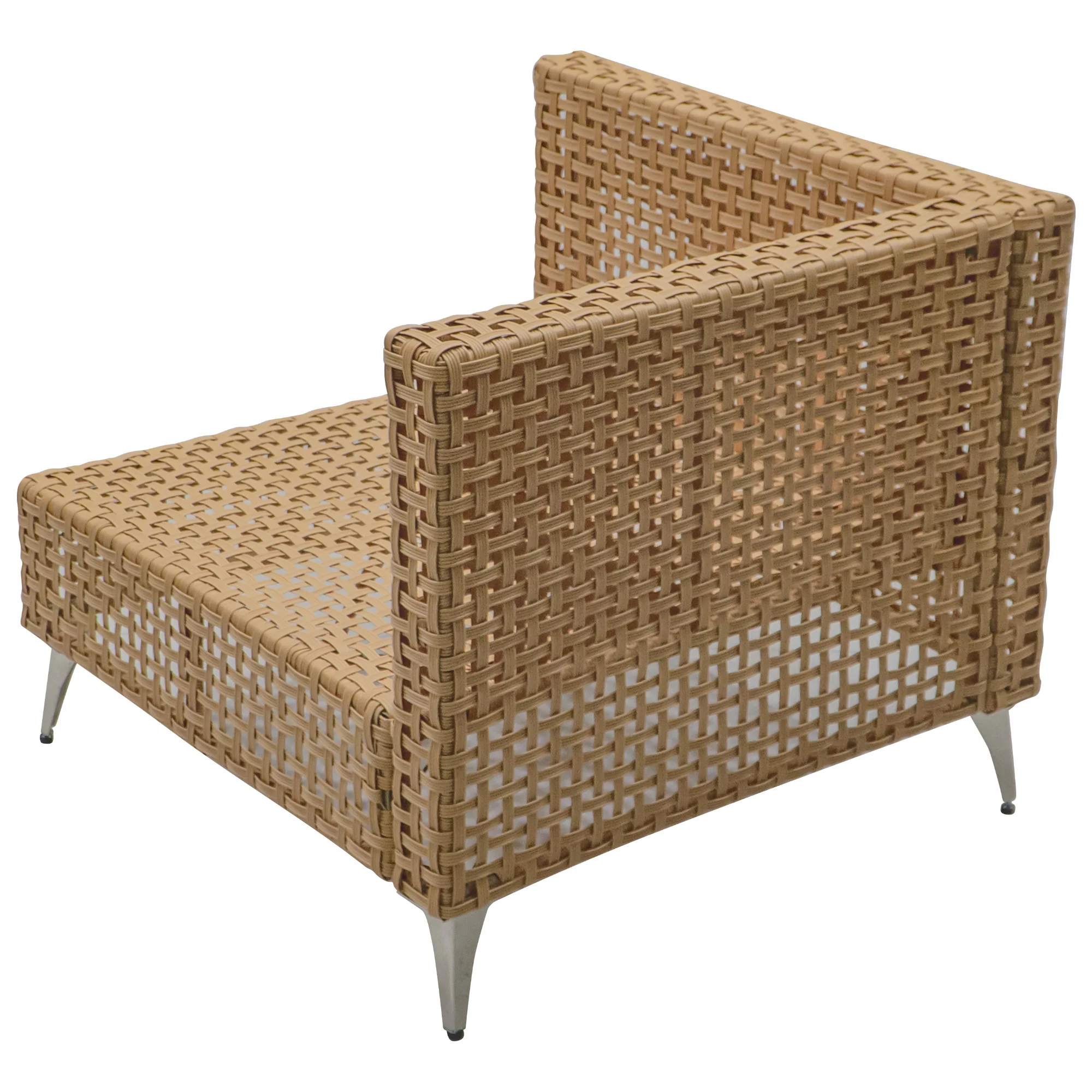 Outdoor 7-Piece Wicker Conversation Sectional Sofa Set with Cushions and Coffee Table - Image 27