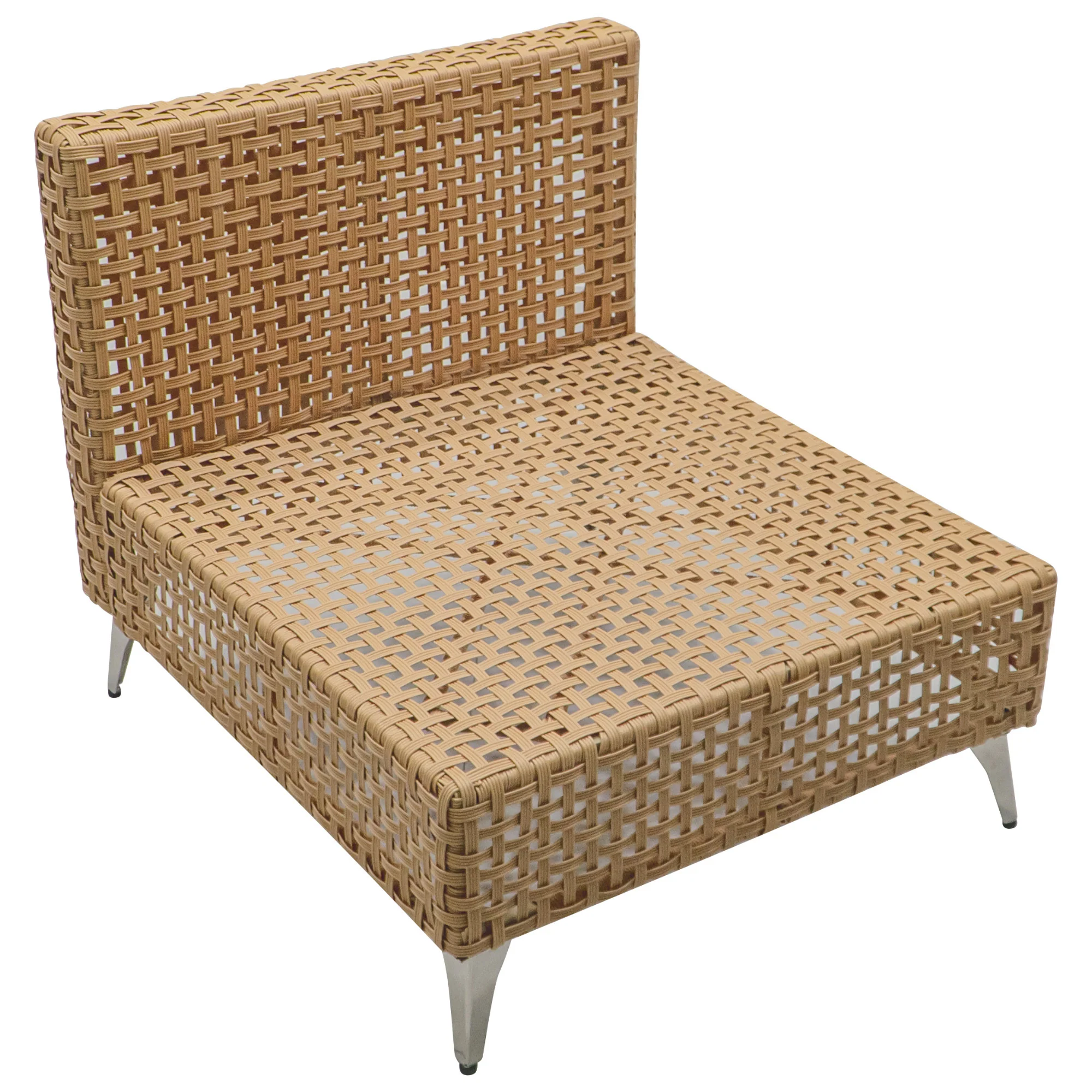 Outdoor 7-Piece Wicker Conversation Sectional Sofa Set with Cushions and Coffee Table - Image 28
