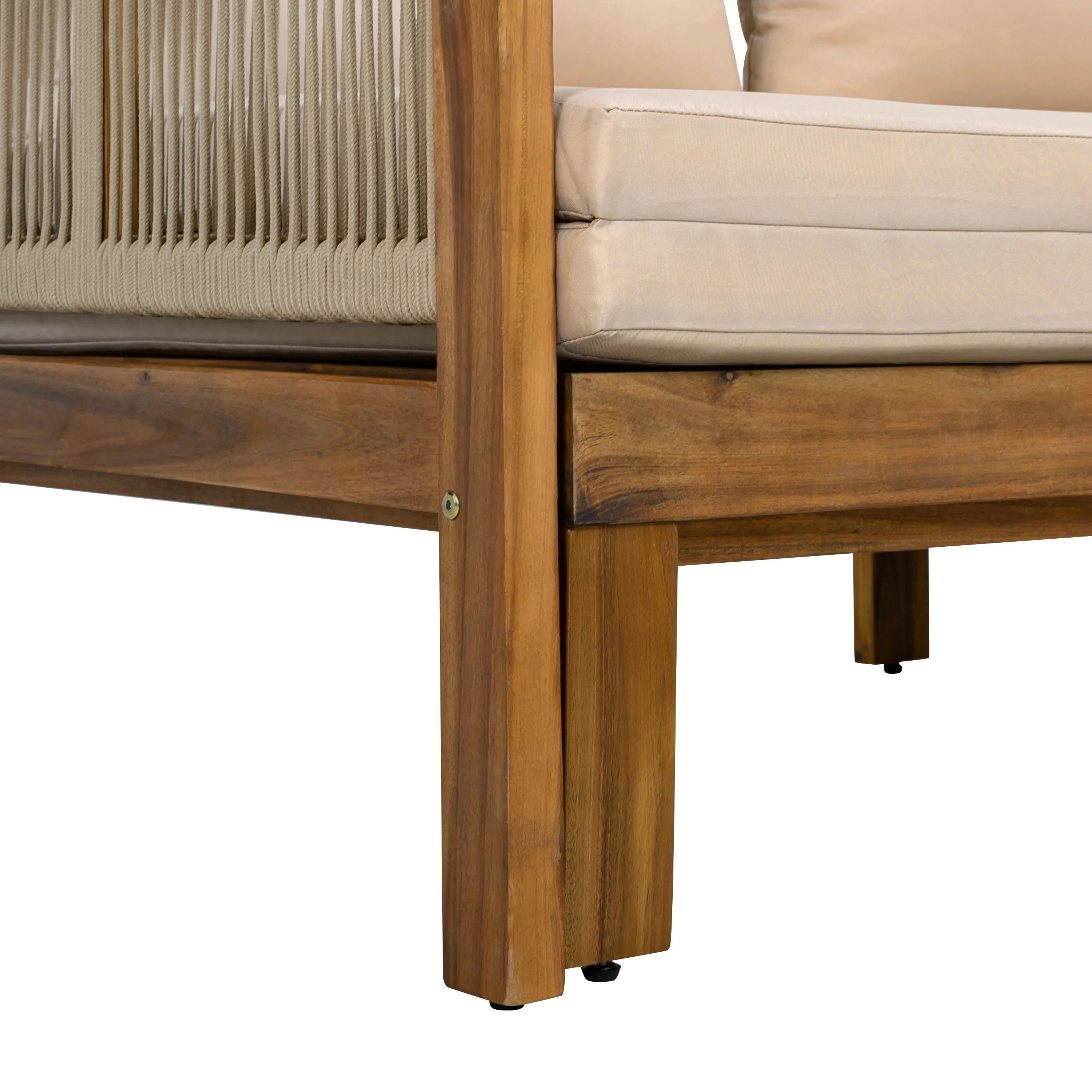 Outdoor Patio 3 Seat Sunbed Daybed Couch - Image 17