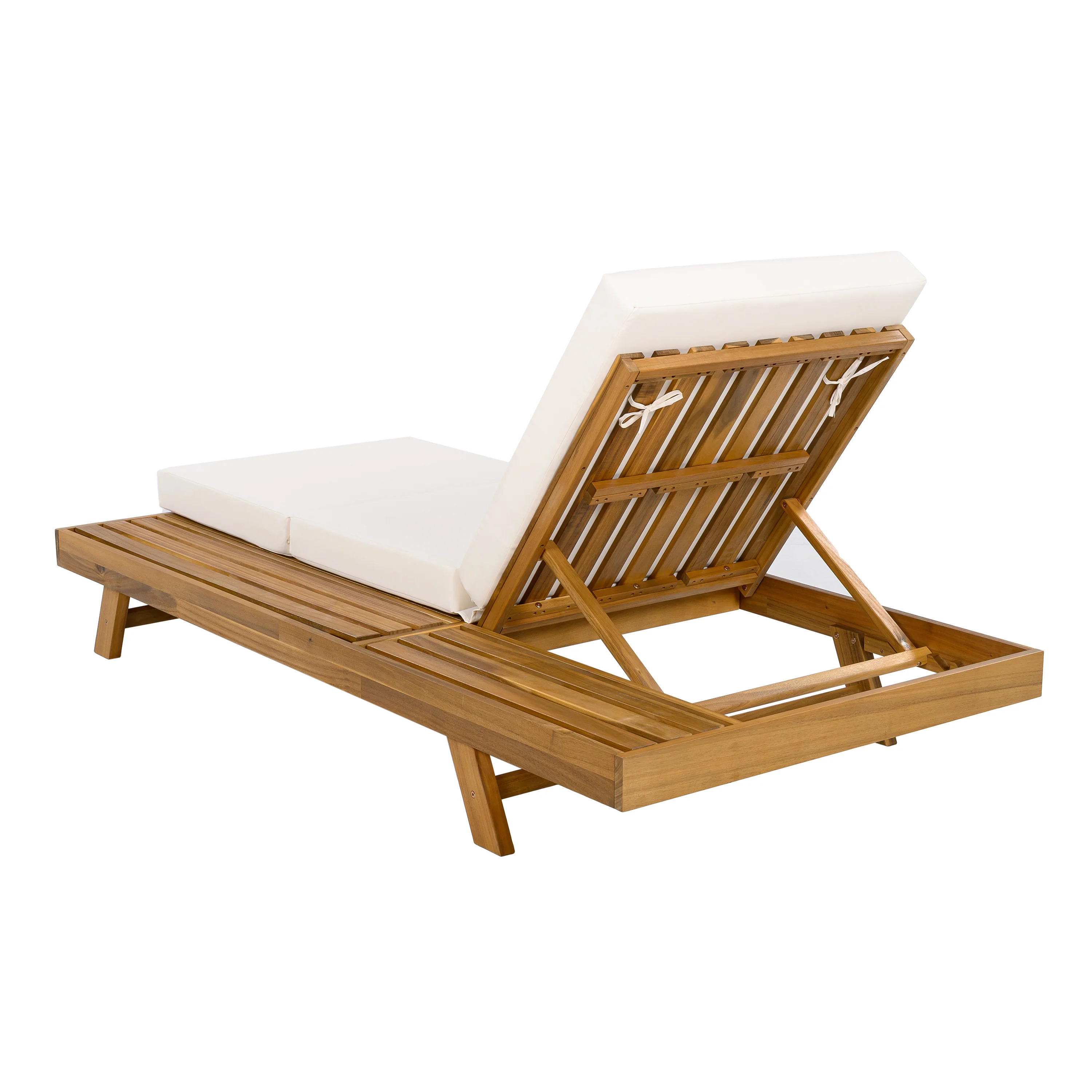 Walker Edison | Outdoor Patio Lounge Chaise Chair - Image 11