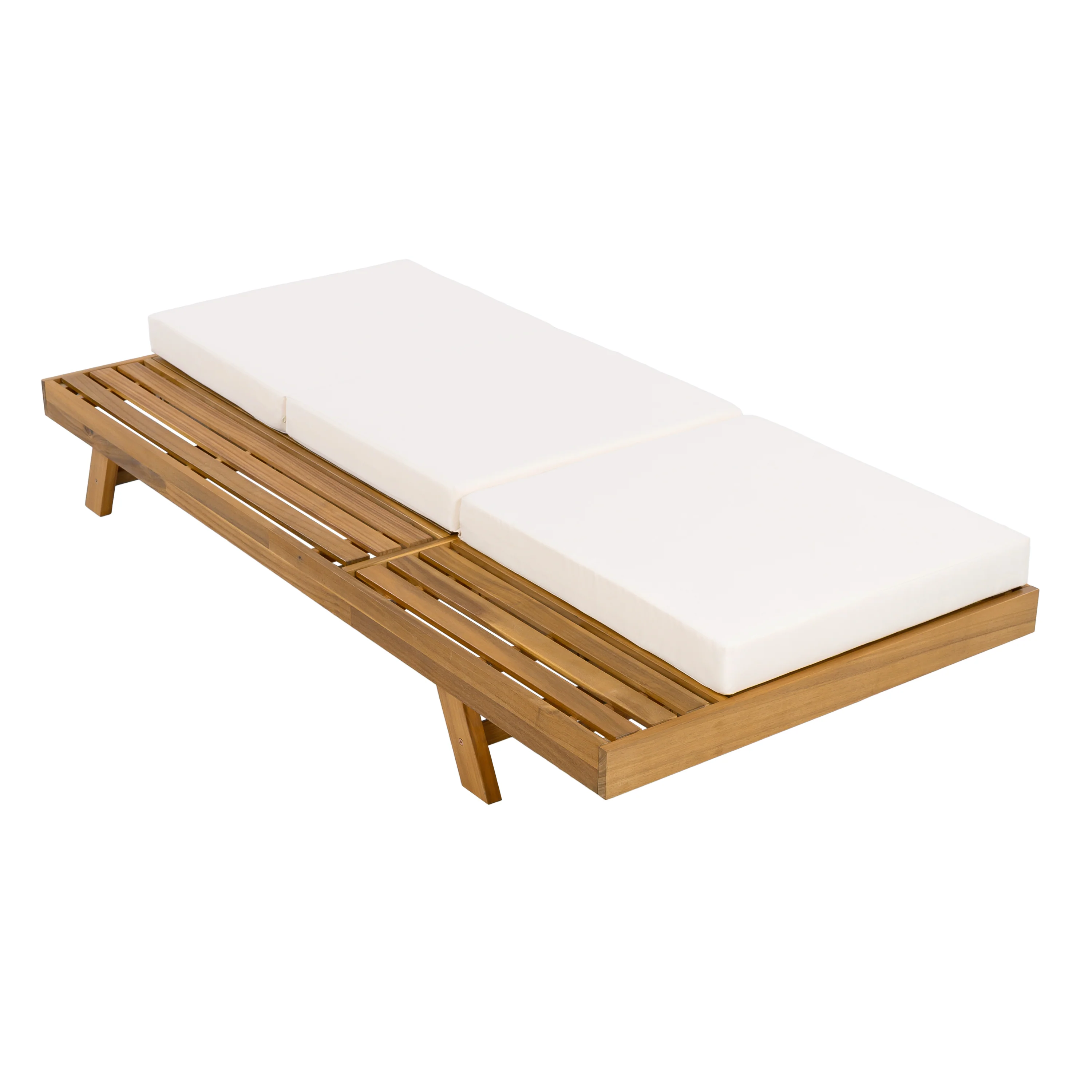 Walker Edison | Outdoor Patio Lounge Chaise Chair - Image 12