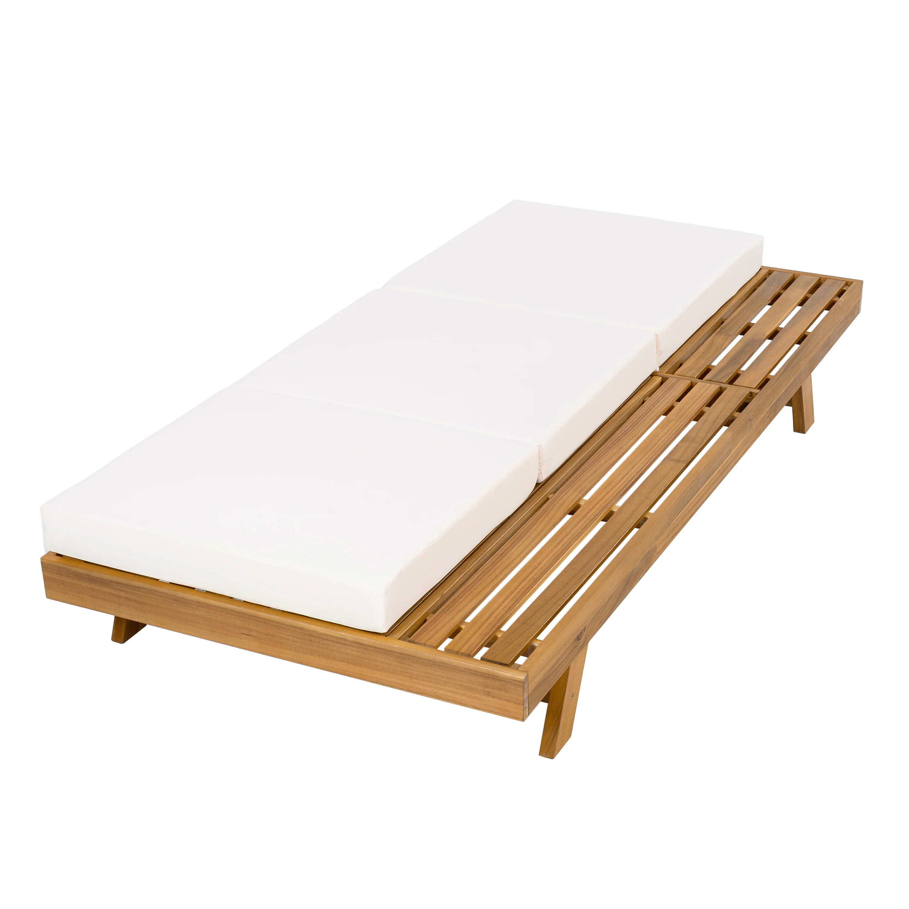 Walker Edison | Outdoor Patio Lounge Chaise Chair - Image 13