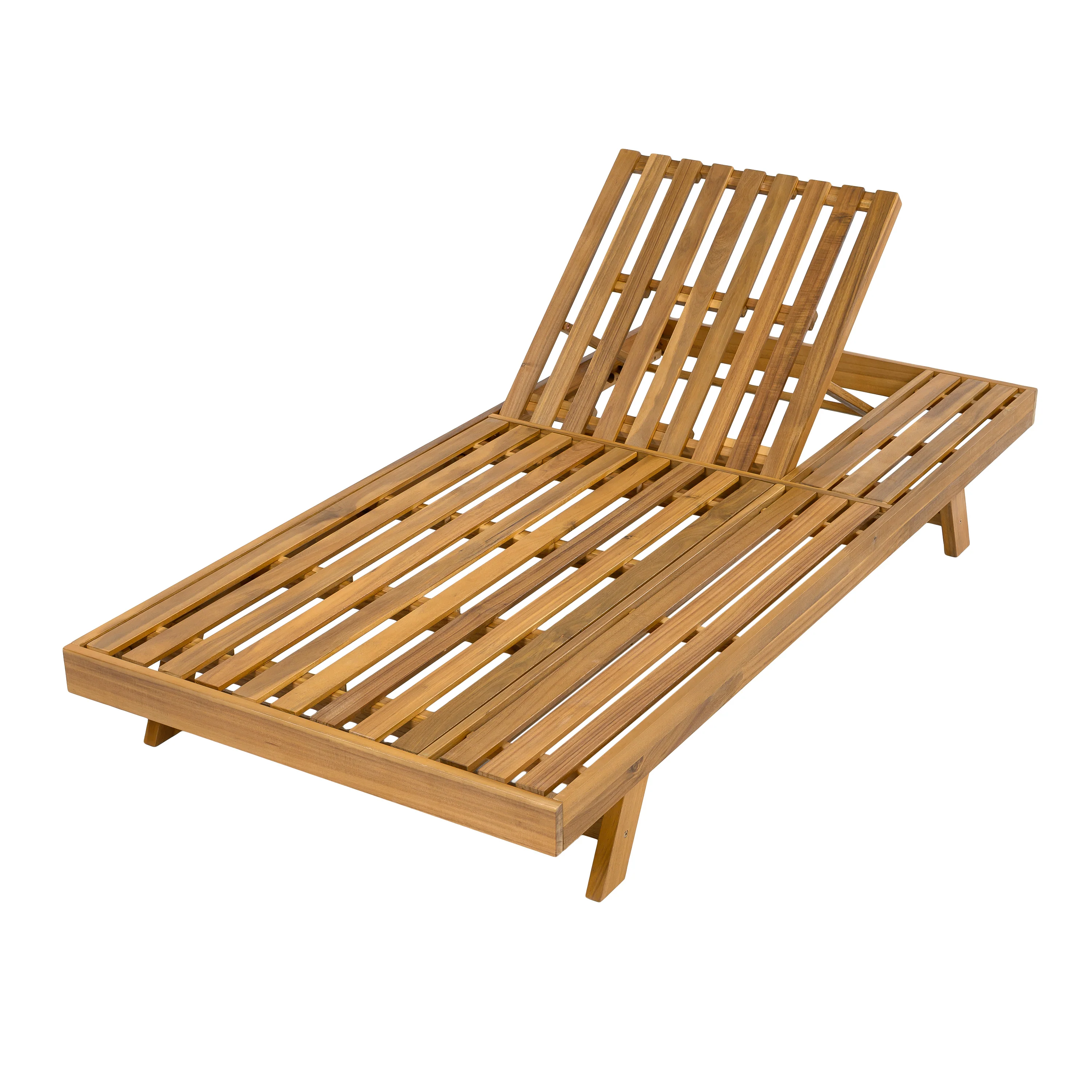 Walker Edison | Outdoor Patio Lounge Chaise Chair - Image 16