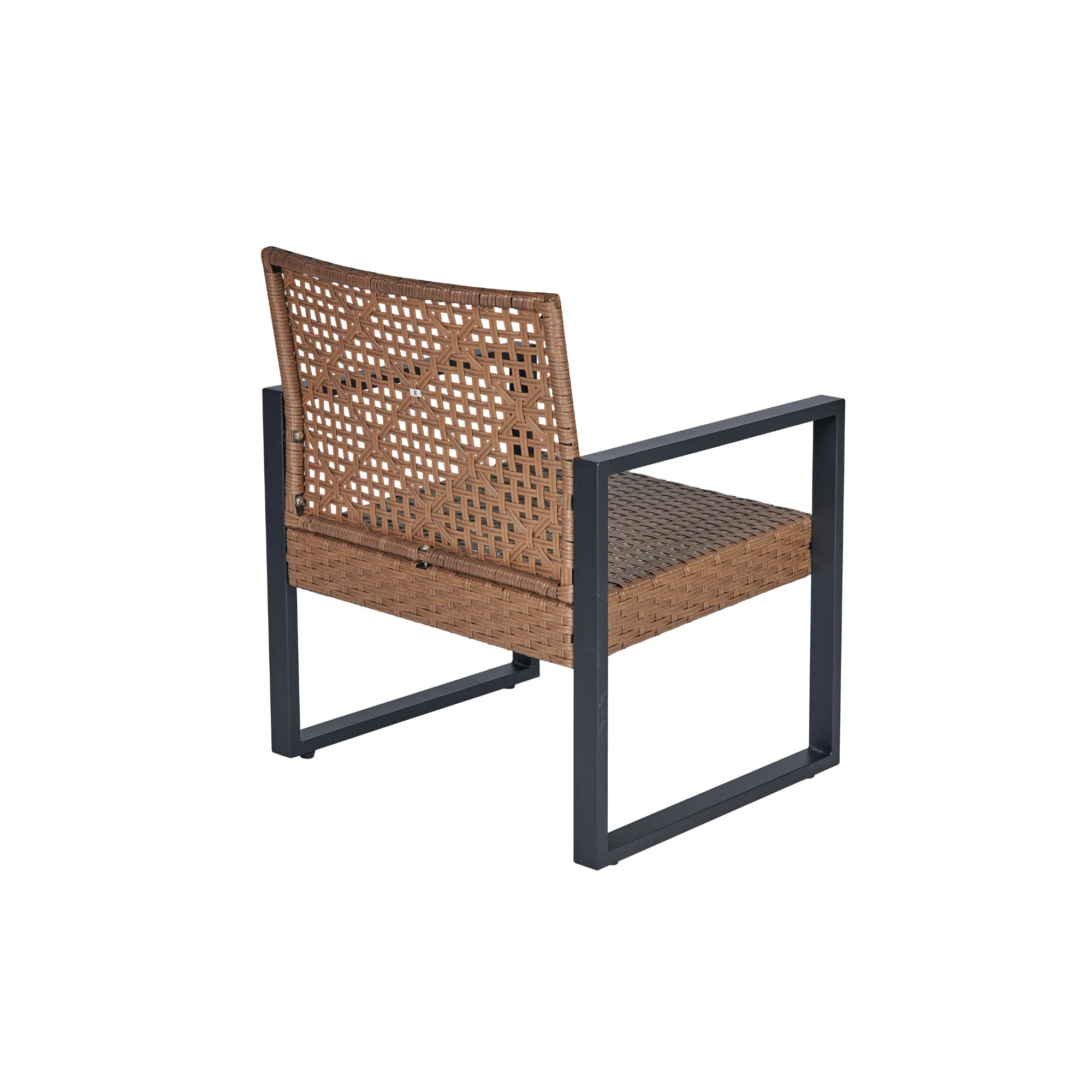 Walker Edison | Outdoor Wicker 4-Piece Patio Furniture Set - Image 14