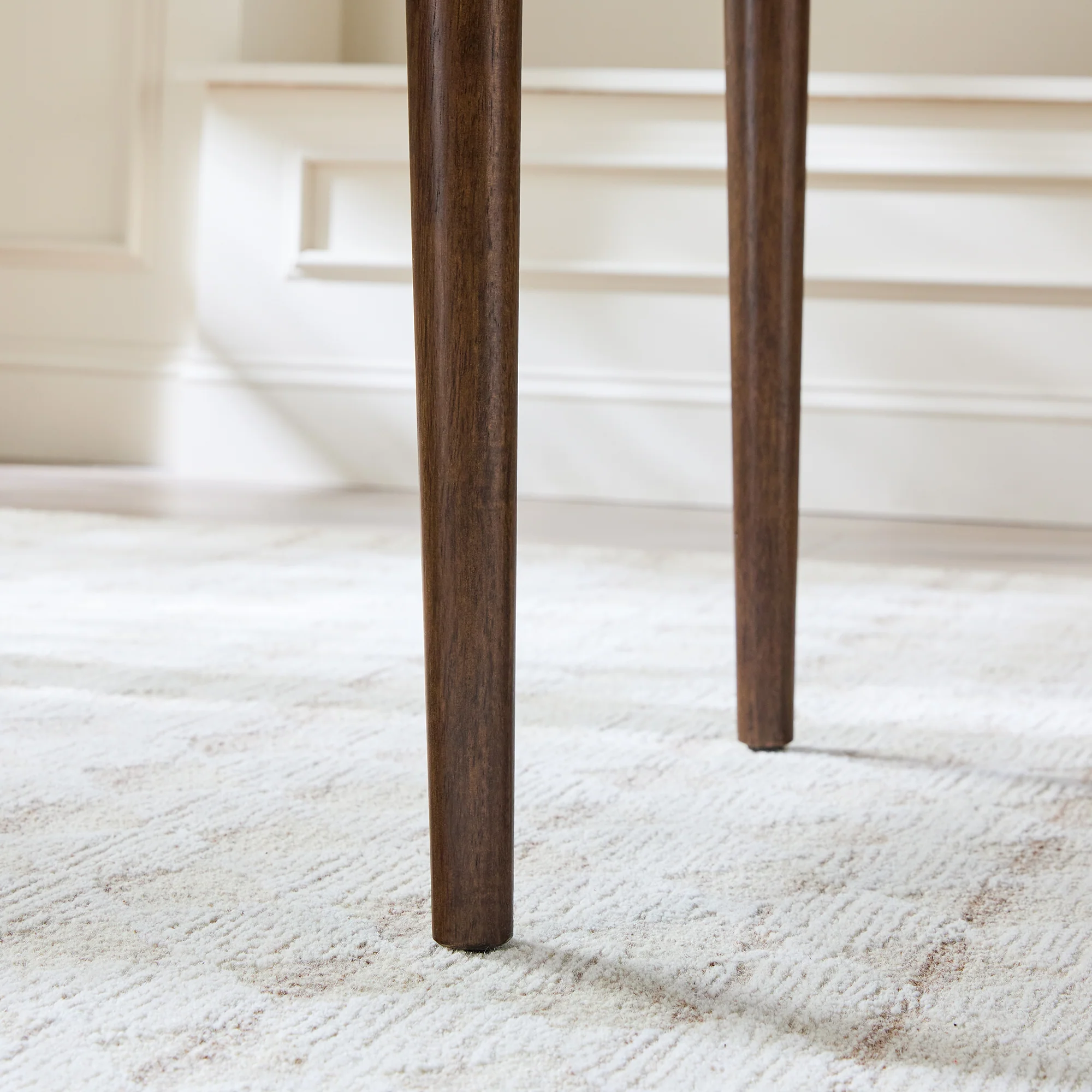 Samantha Modern Fluted Wooden 52" Oval Dining Table - Image 23