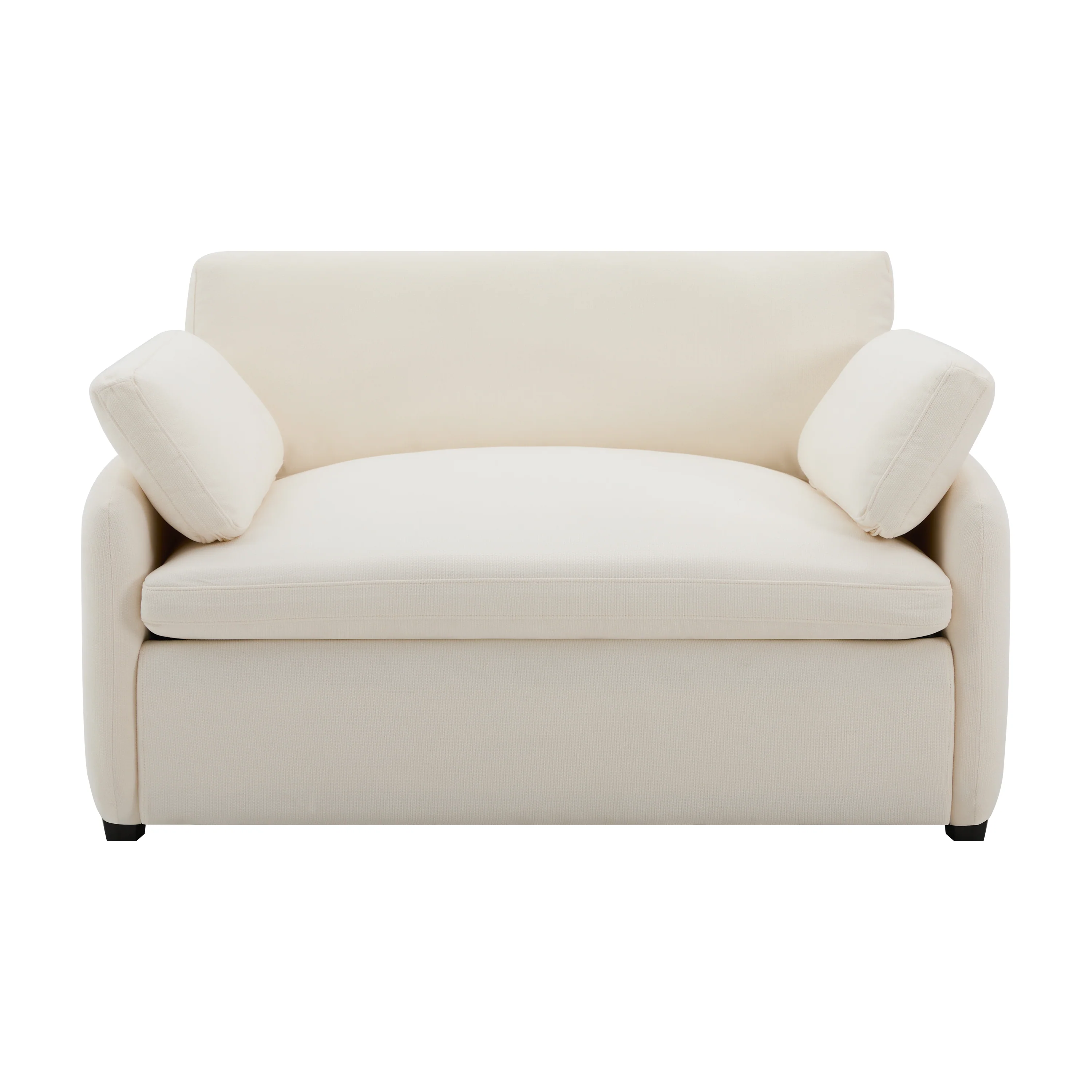 Oversized Chenille Single Wide and Deep Seat Accent Chair - Image 10