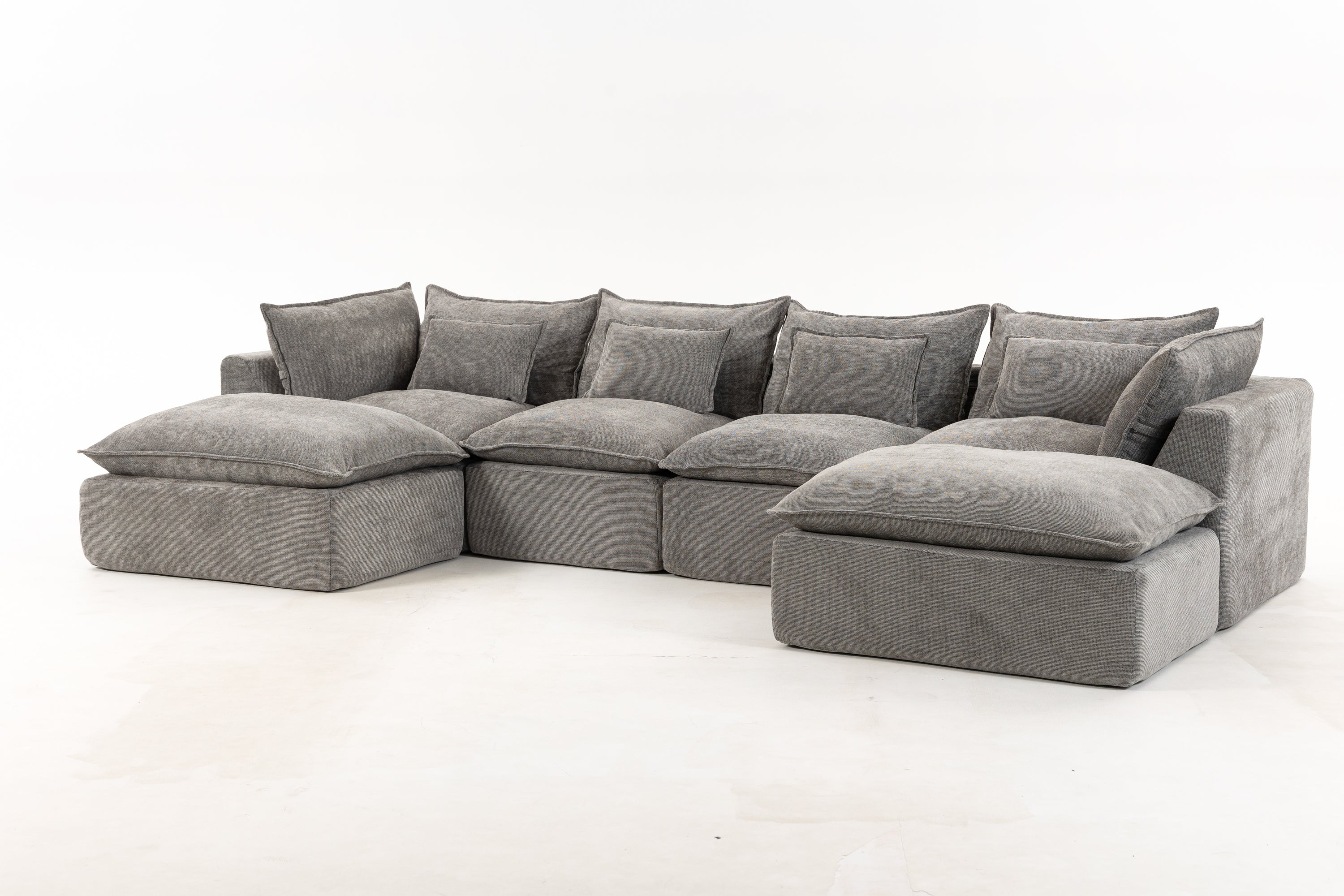 Oversized Cloud Modular 129.8"in Sectional Sofa - Image 20
