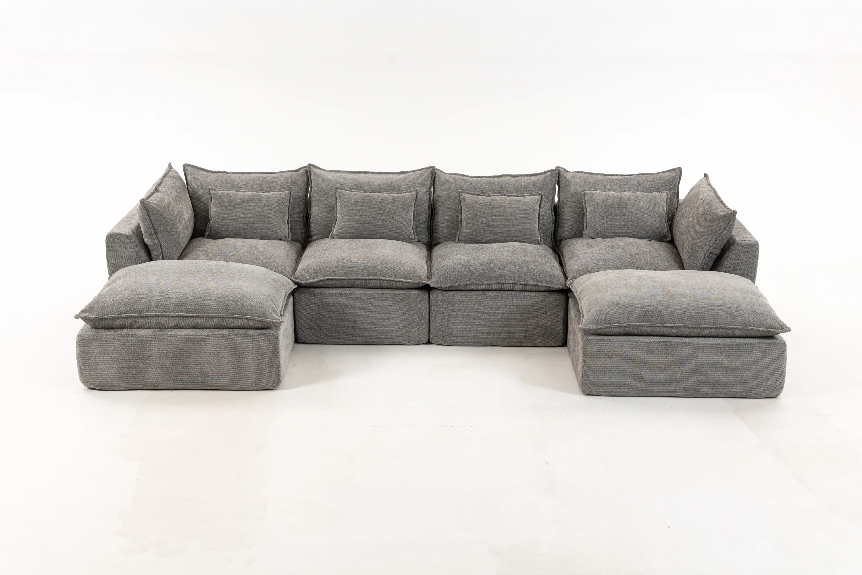 Oversized Cloud Modular 129.8"in Sectional Sofa - Image 22