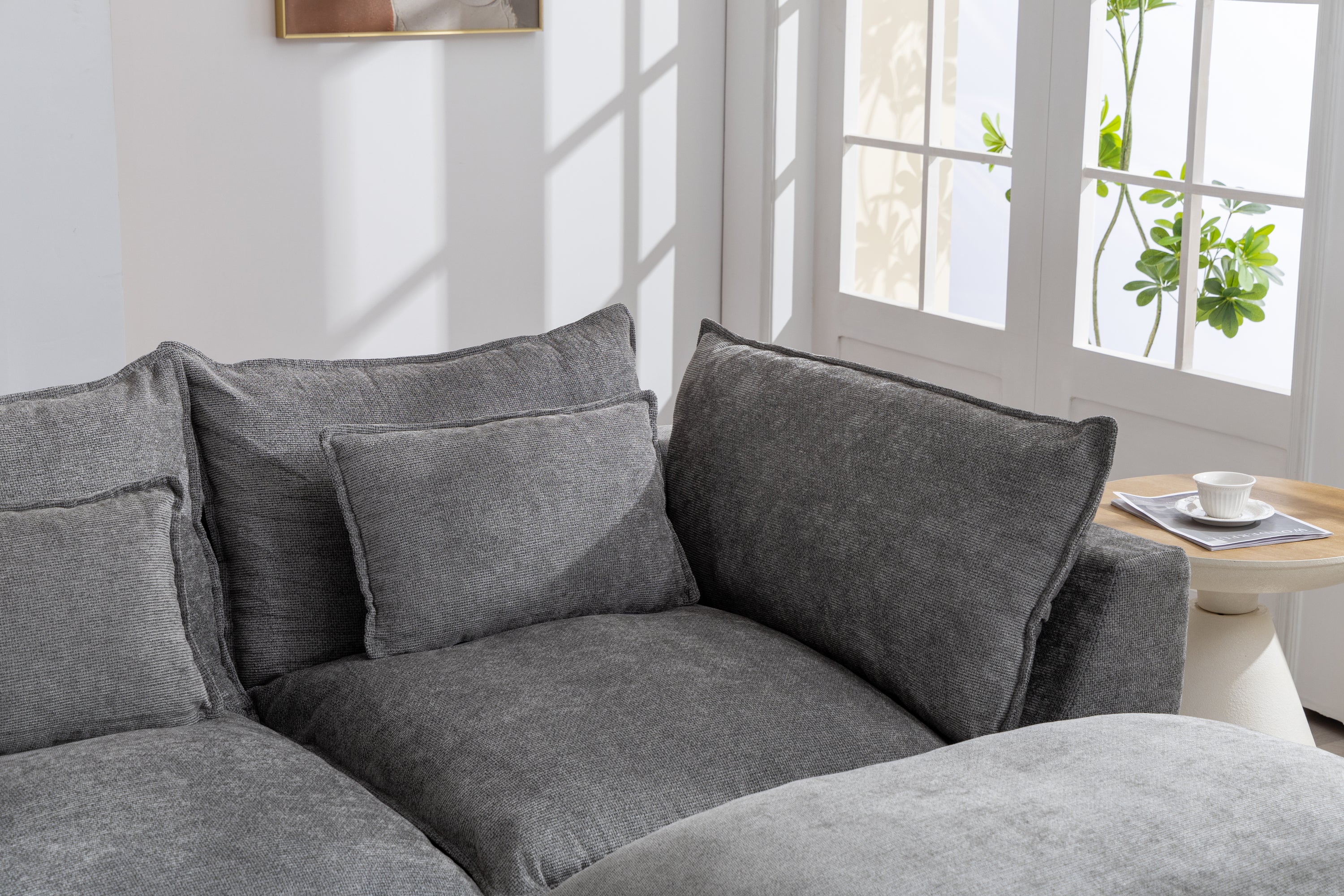 Oversized Cloud Modular 129.8"in Sectional Sofa - Image 28