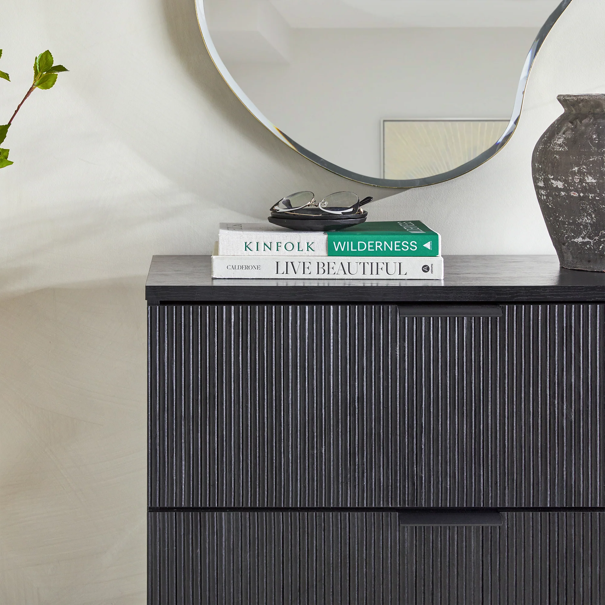 Paris Modern Scandinavian Reeded Chest - Image 16