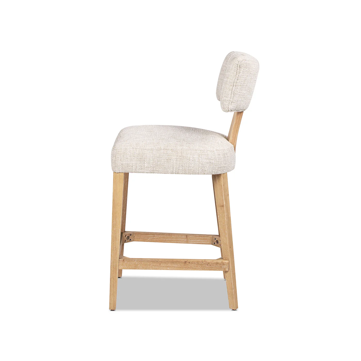 Penny Round Arched Chenille Counter Stool, Set of 2 - Image 6