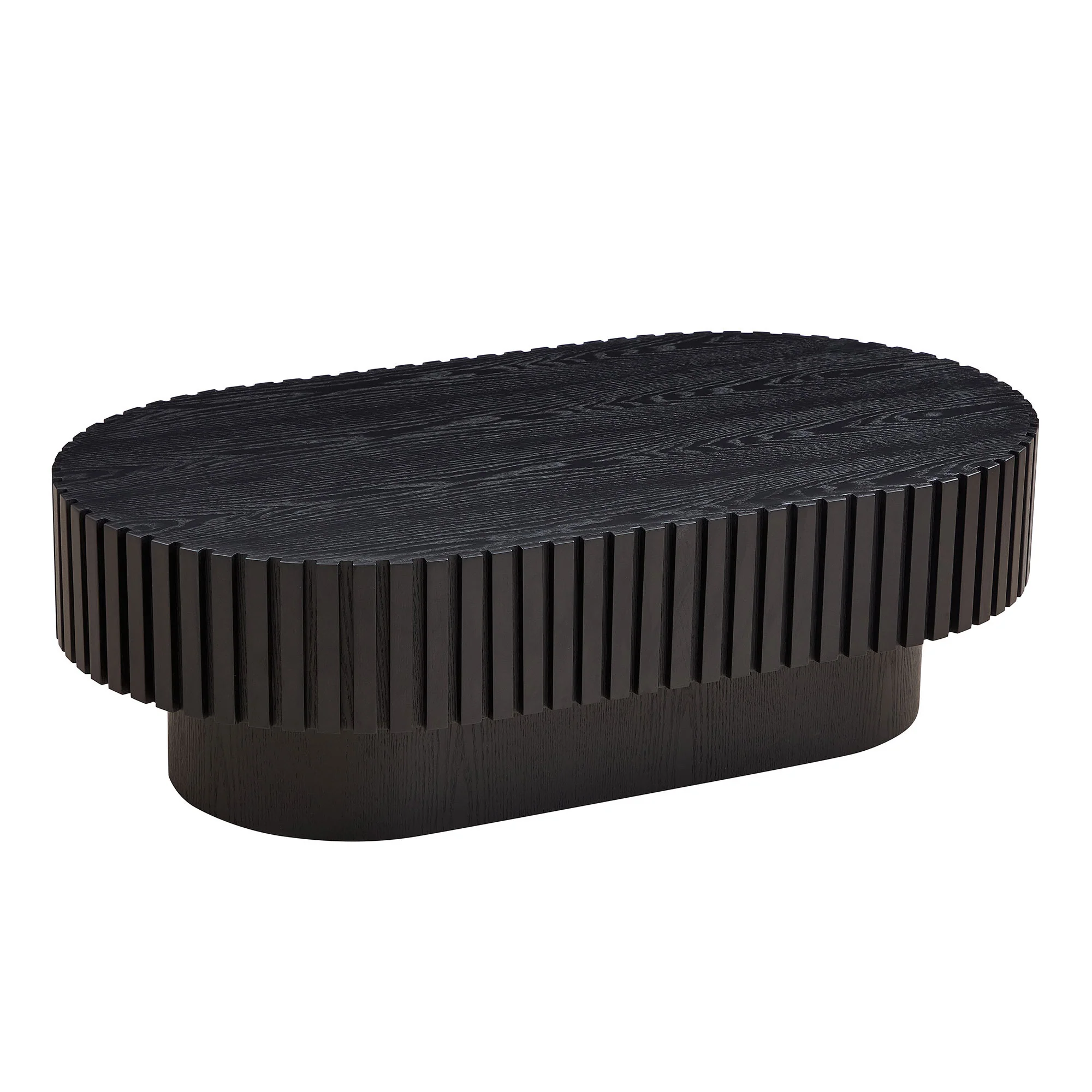 Walker Edison | Reeded Modern Handcraft Coffee Table - Image 10