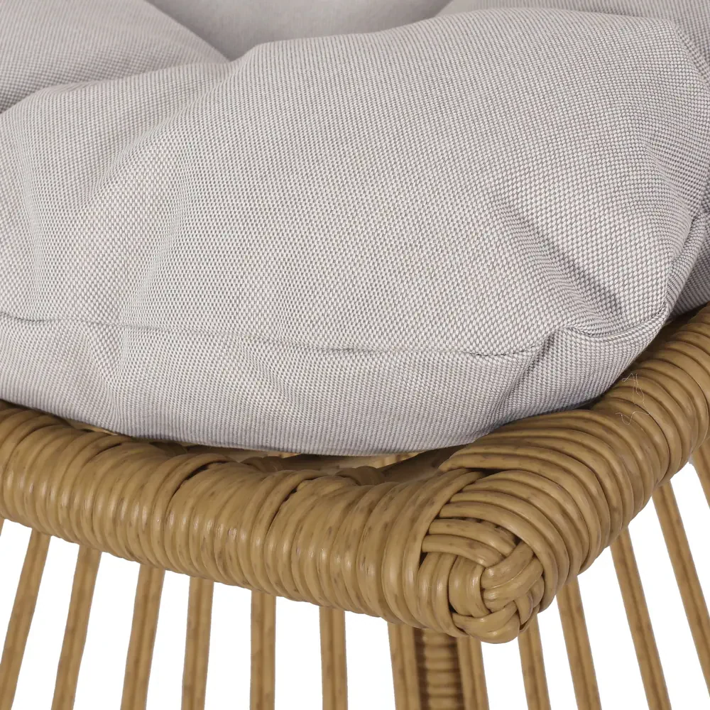 Walker Edison | Retro Wicker Outdoor Chat Set - Image 8