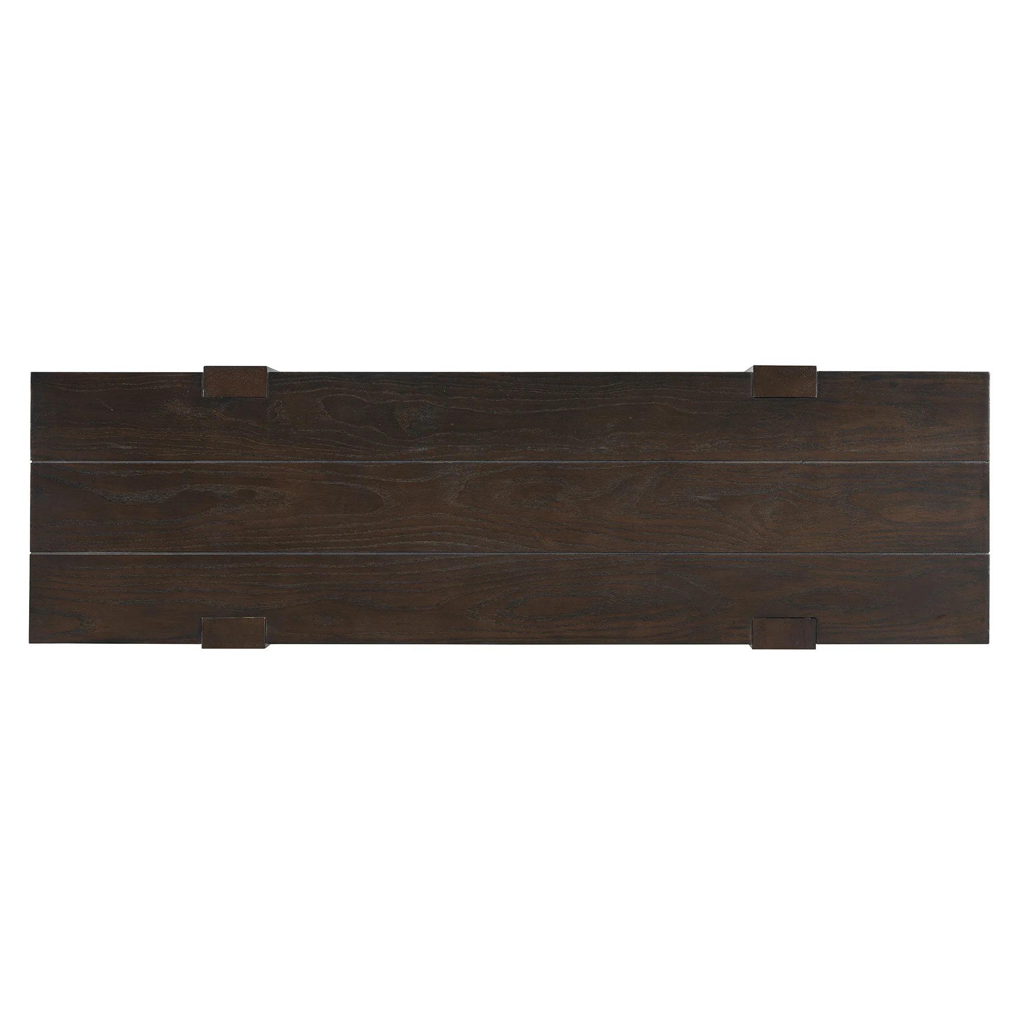 Rustic Minimalist Console Entryway Table with Hidden Drawer and Side Power Outlet - Image 13