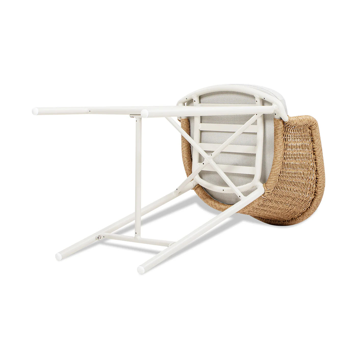 Santorini 28' Wicker Back Outdoor Bar Stool, Set of 2 - Image 11