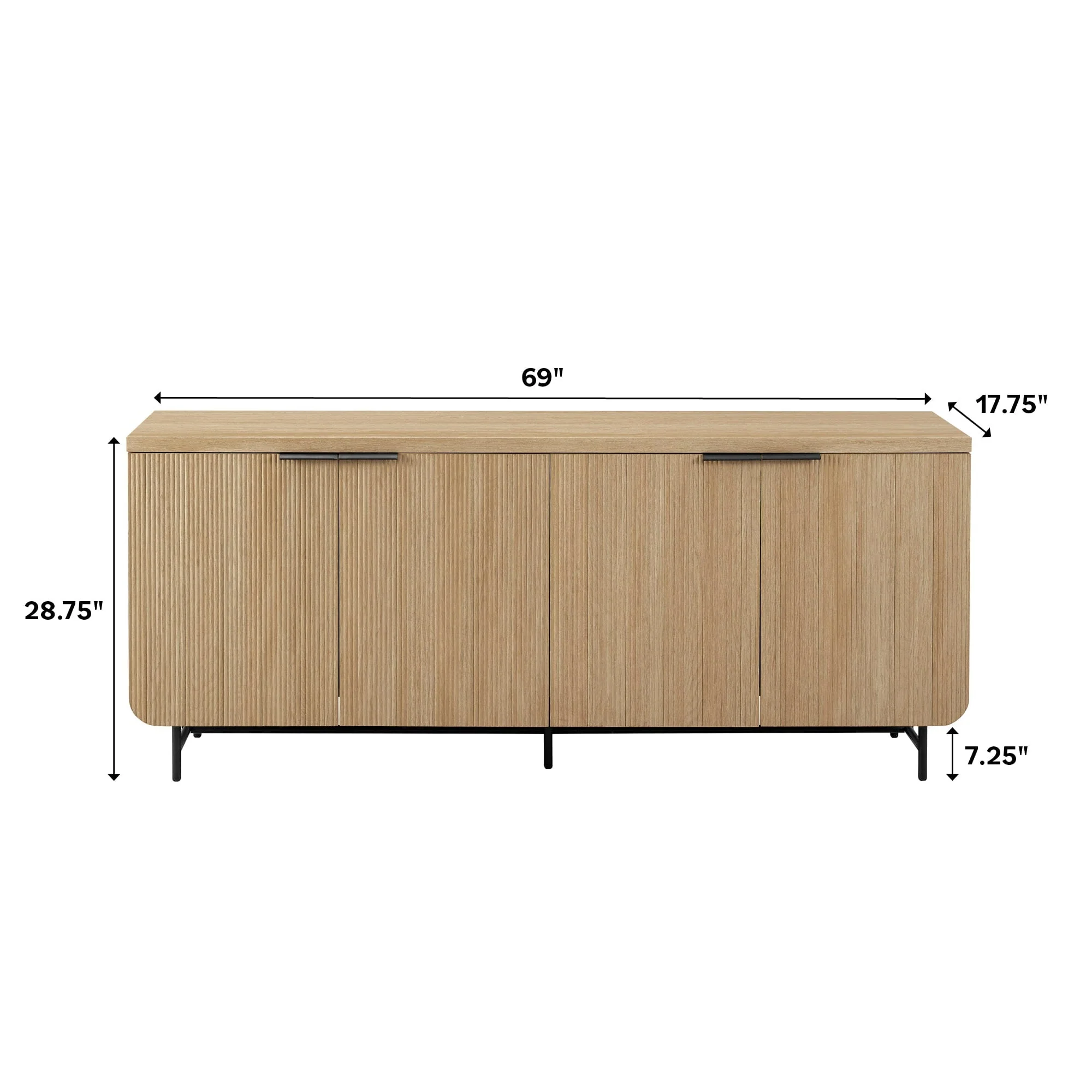 Reema Scandinavian Sideboard & TV Stand - Image 7