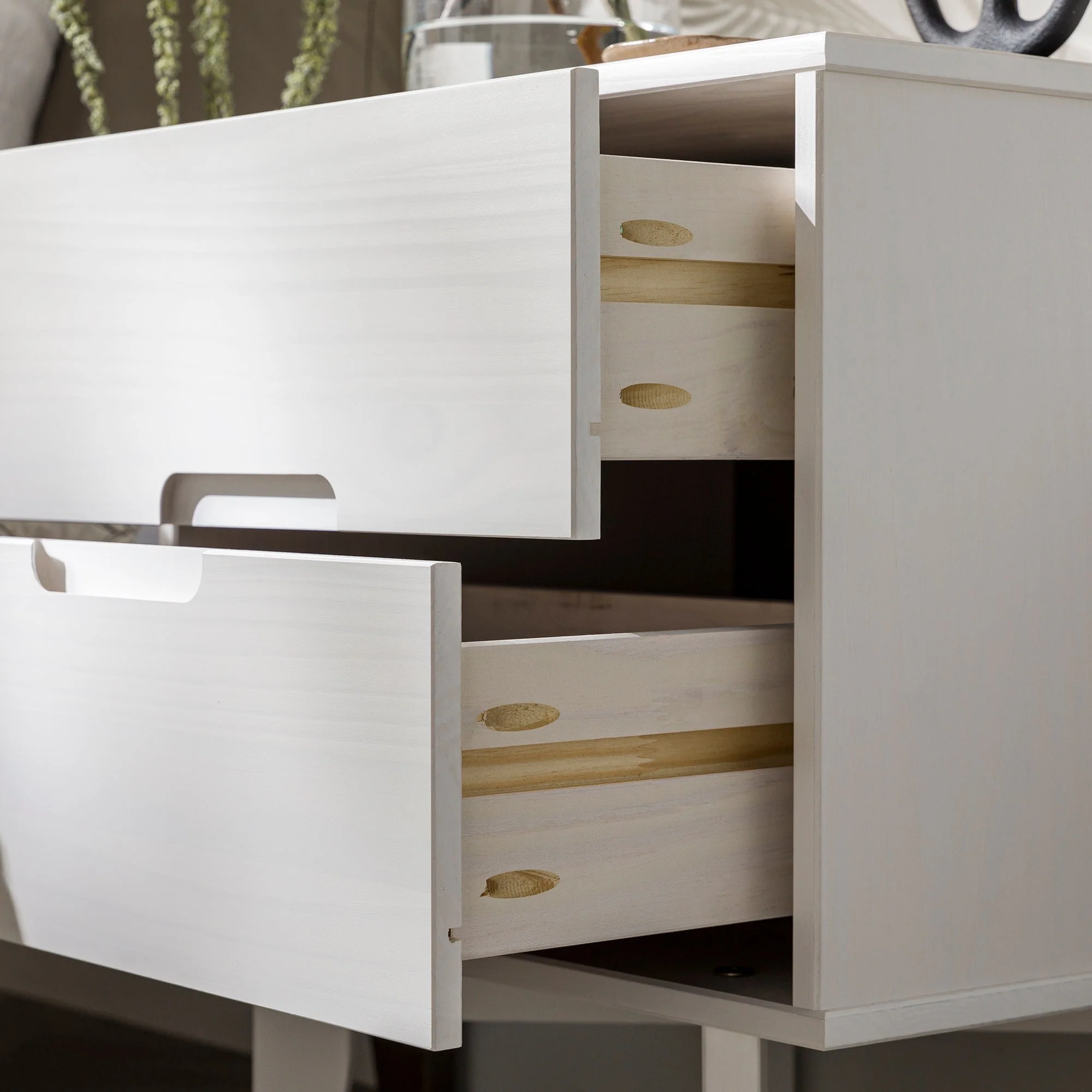 Sloane Mid Century Modern Solid Wood Nightstand - Image 9