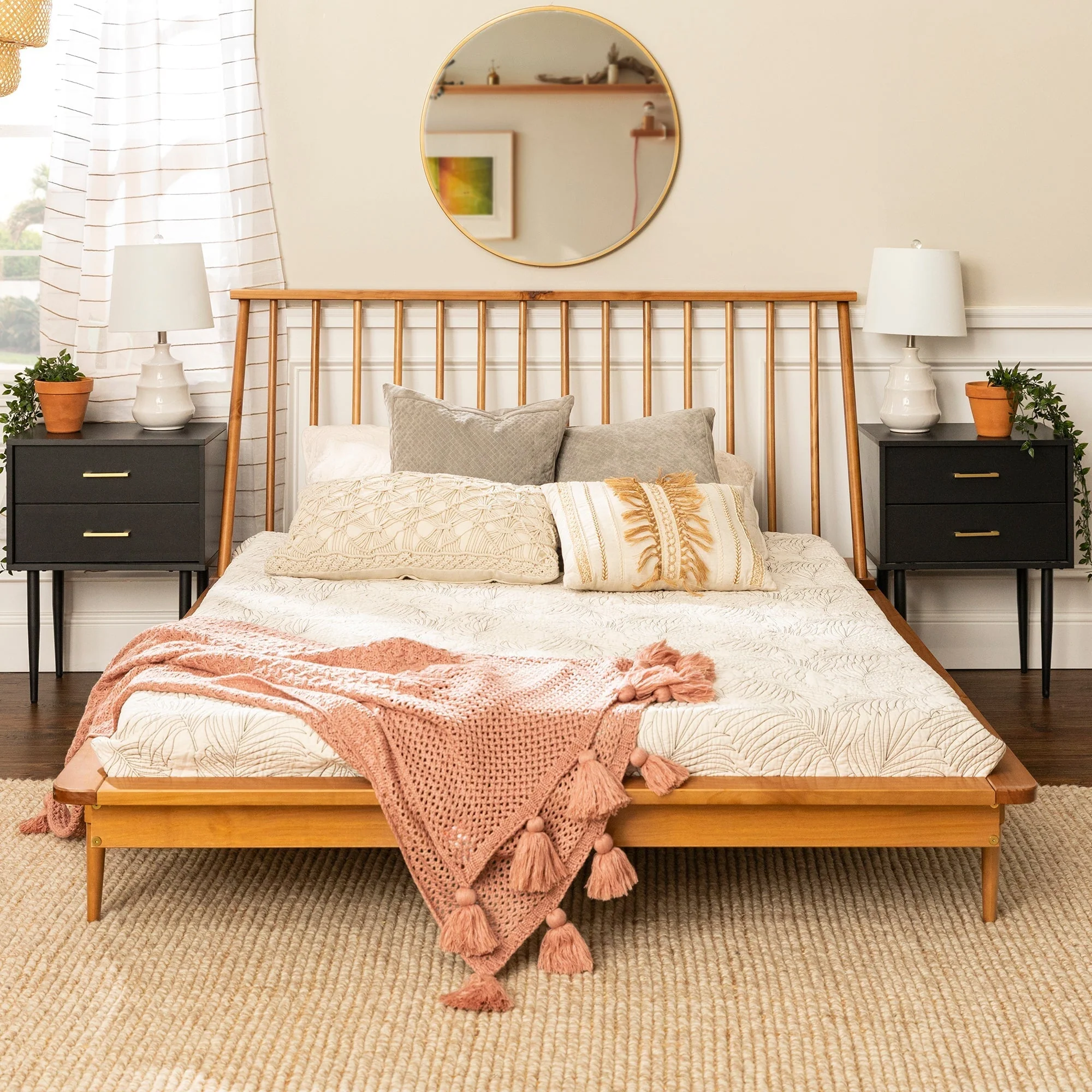 Walker Edison Spindle™ Wood Beds - Image 3